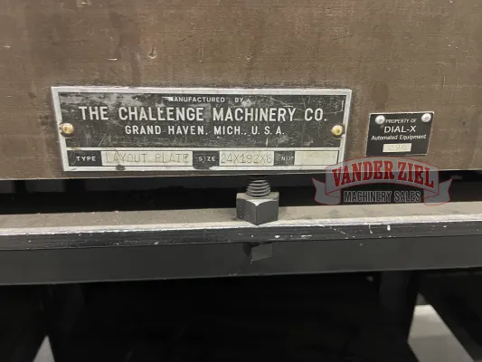 Challenge 24" x 96" x 6" H Layout Table - Gallery Thumbnail 5