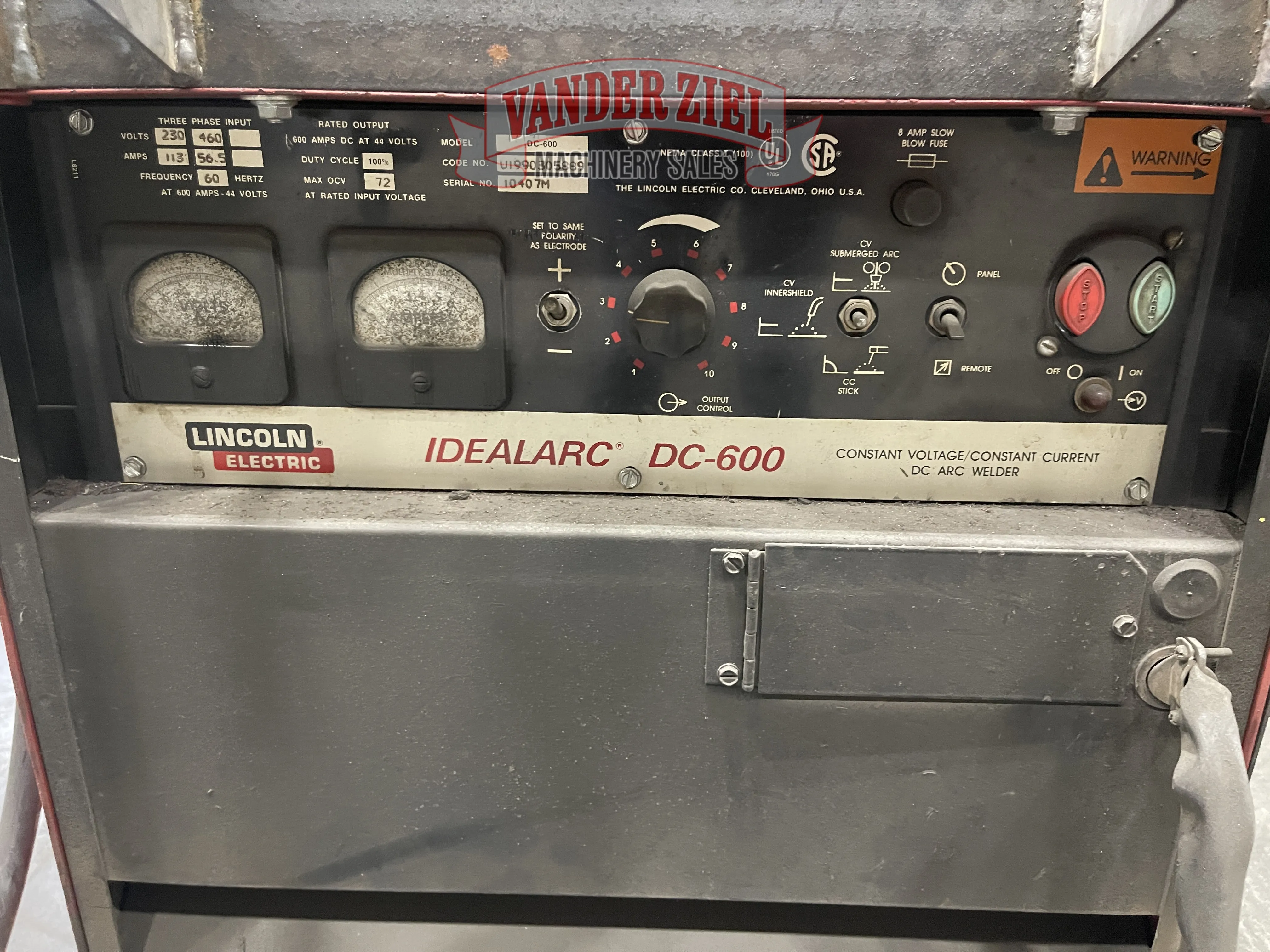 Lincoln DC-600 Welder - Prefetch Image 45477