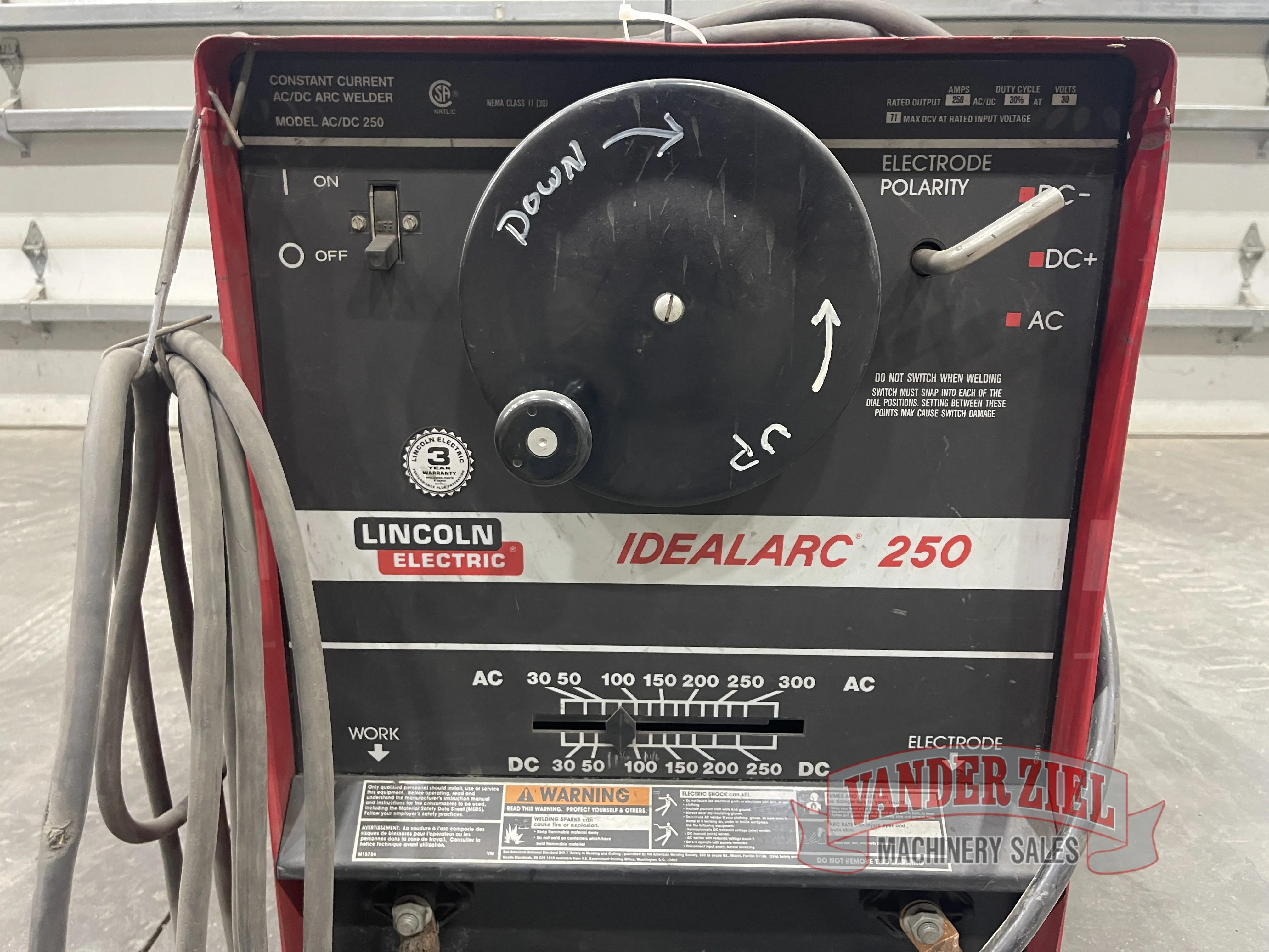 Lincoln Idealarc 250 Welder - Prefetch Image 45486