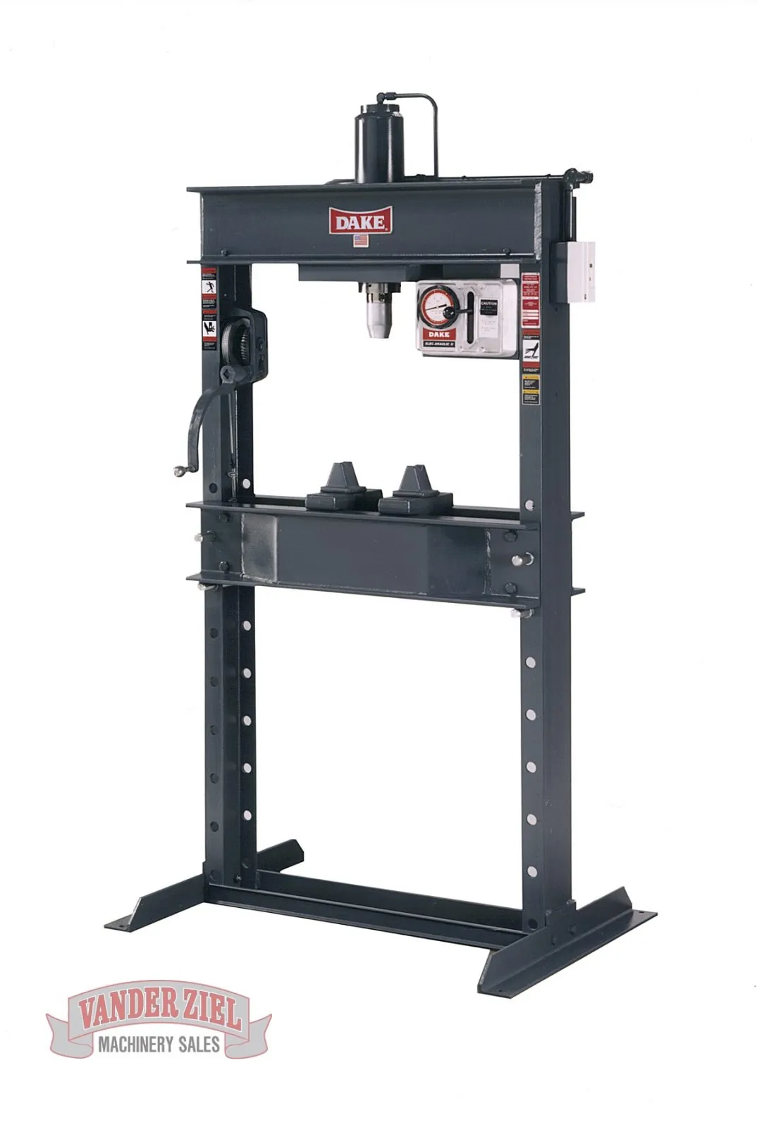Dake 150 Ton Elec-Draulic II H-Frame Press, Model 8-150 - NEW - Main Image 1