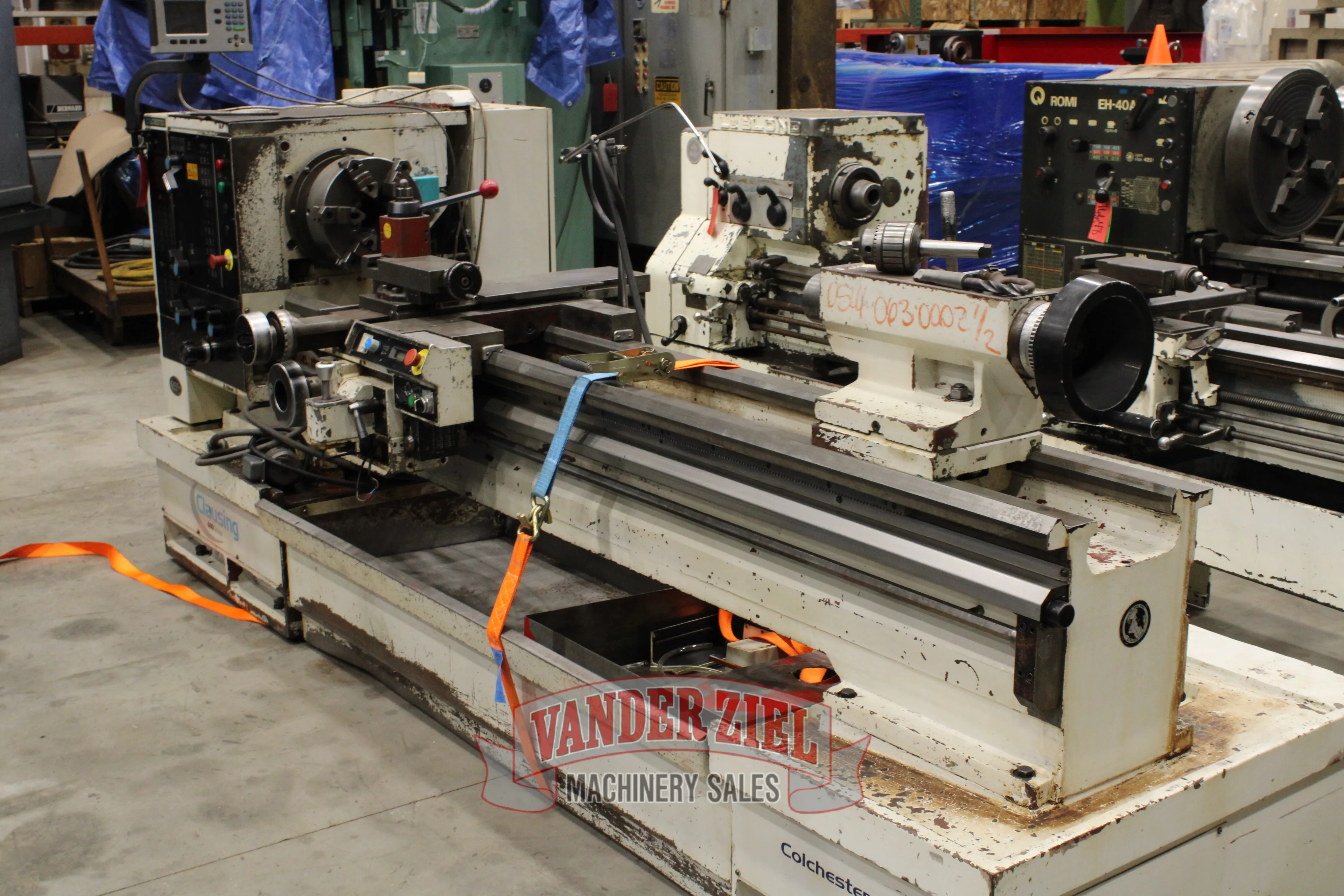 Clausing Mascot 18" x 80" VS Gap Bed Lathe - Main Image 1