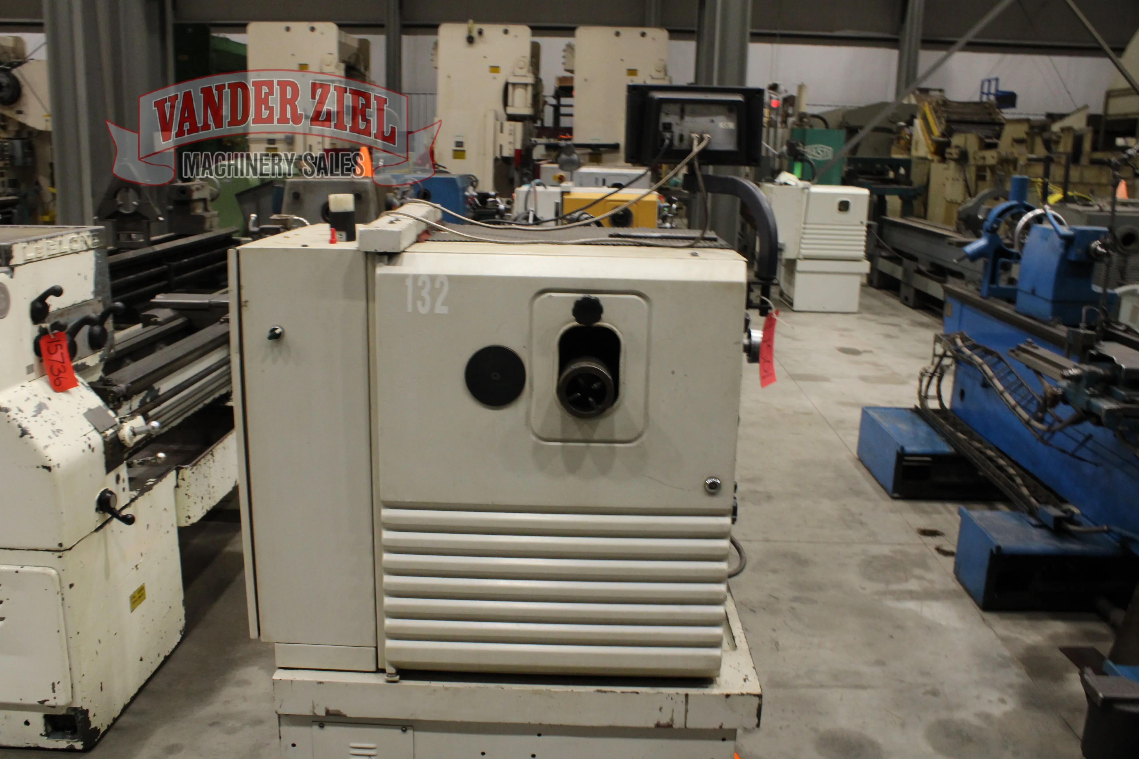 Clausing Mascot 18" x 80" VS Gap Bed Lathe - Prefetch Image 45553
