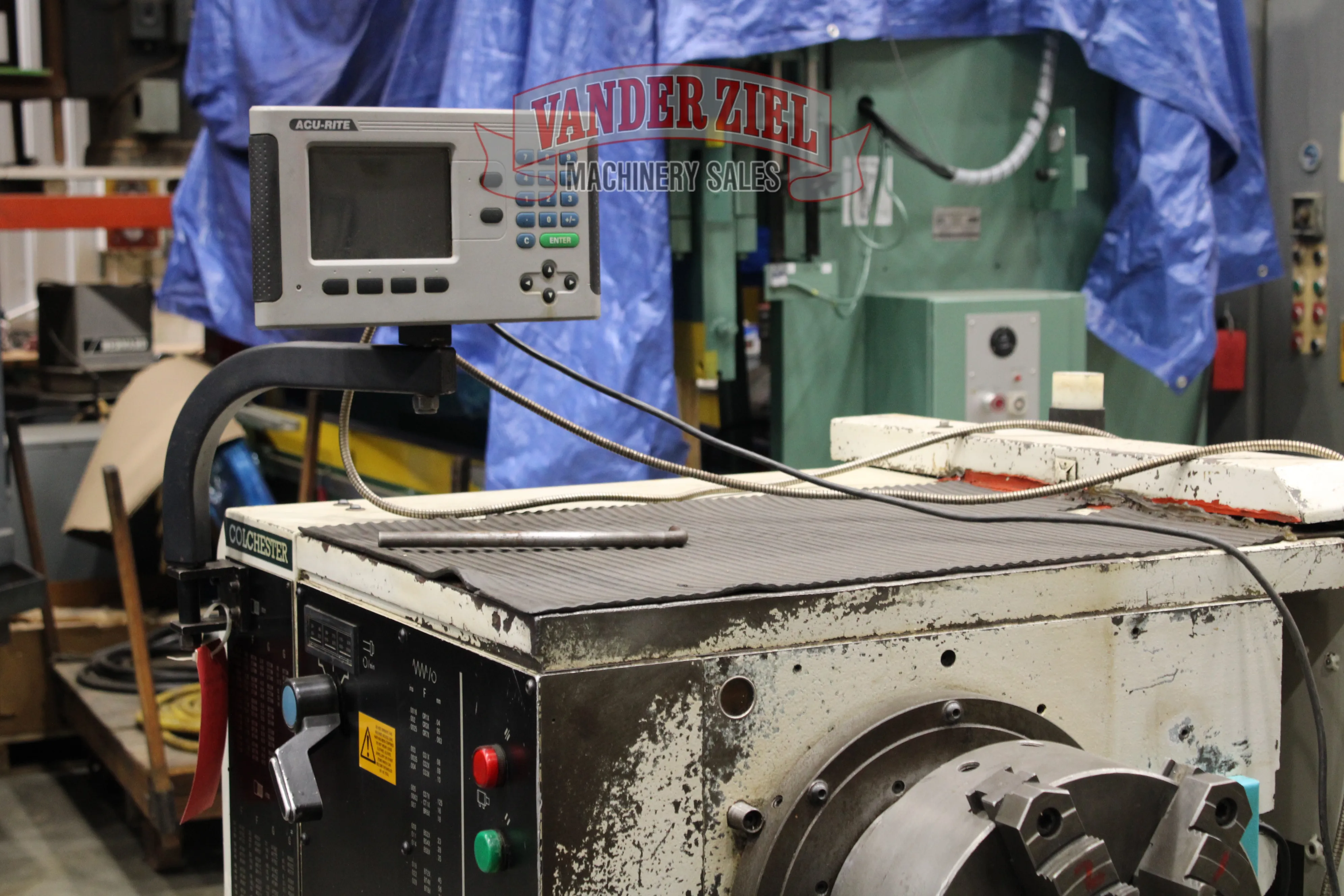 Clausing Mascot 18" x 80" VS Gap Bed Lathe - Prefetch Image 45557