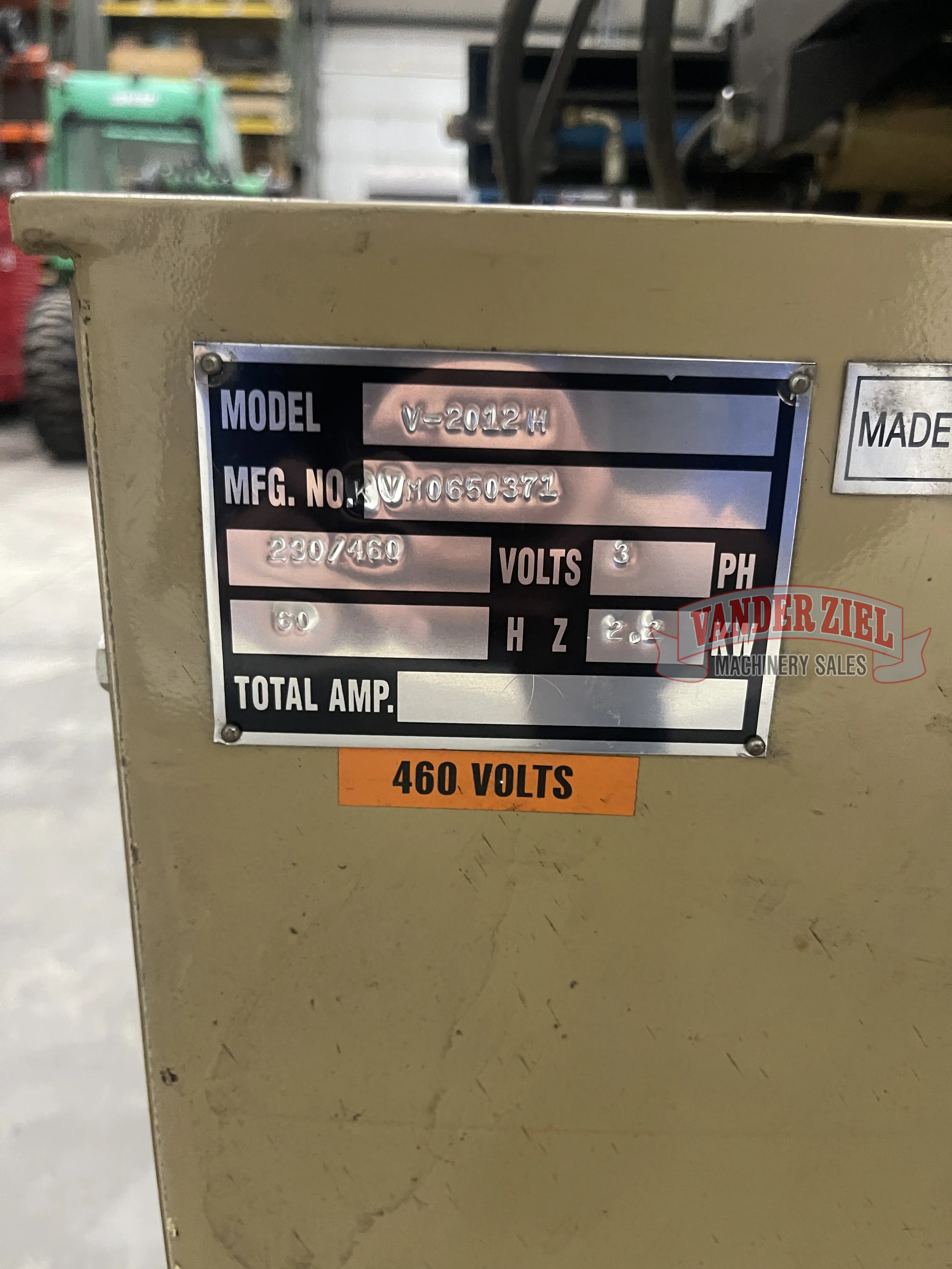 Kalamazoo Vertical Bandsaw - Prefetch Image 45591