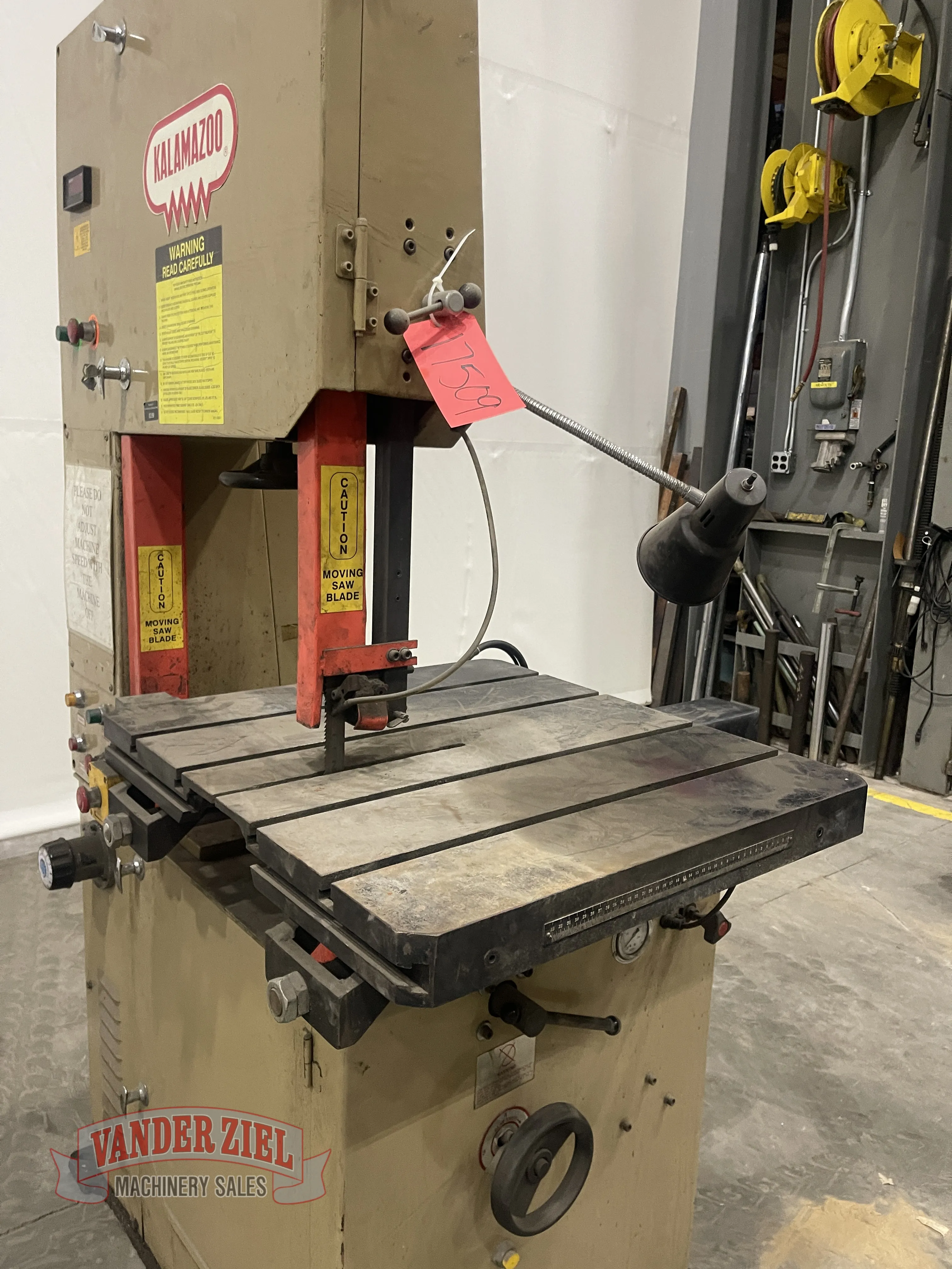 Kalamazoo Vertical Bandsaw - Prefetch Image 45594