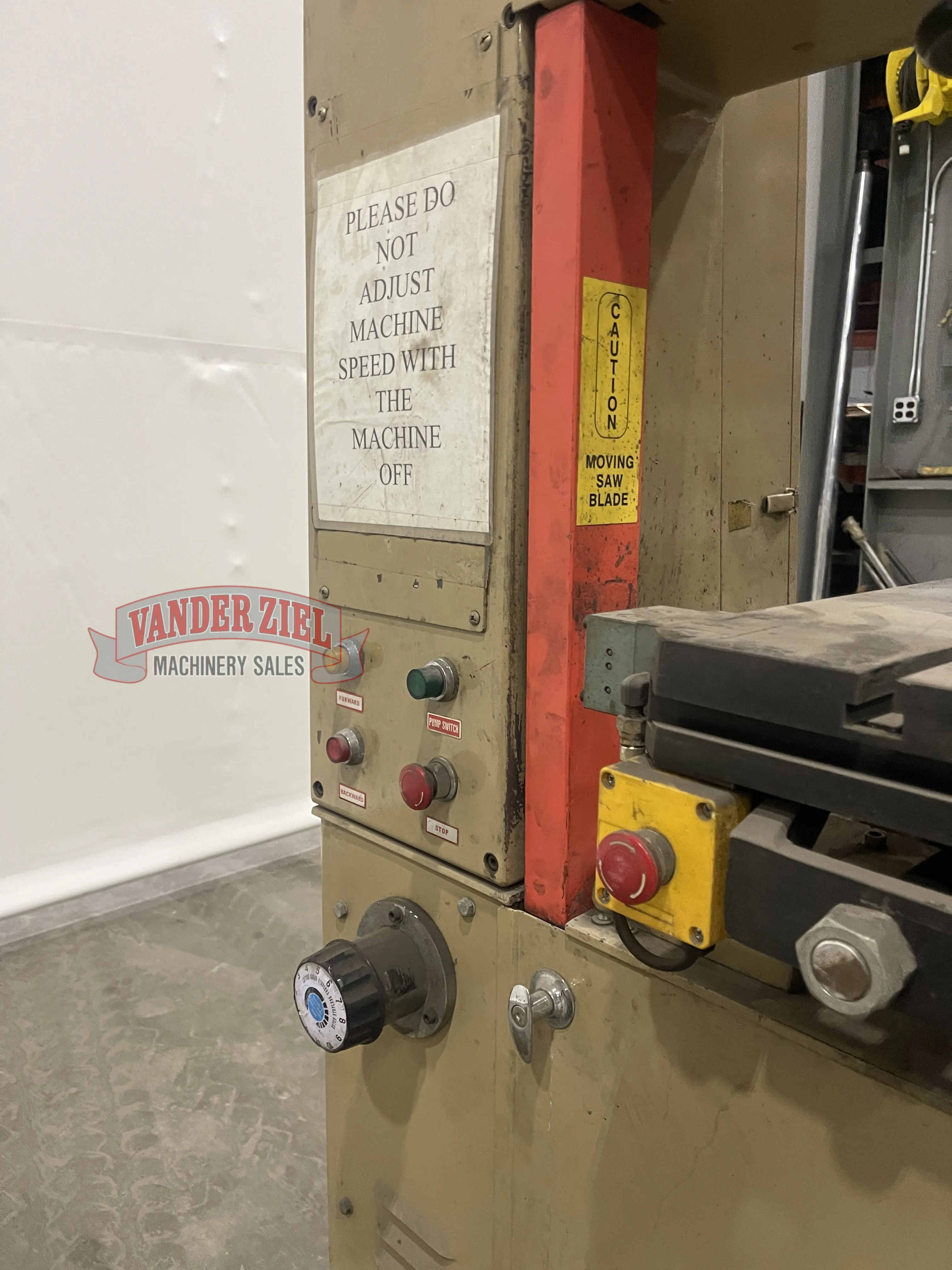Kalamazoo Vertical Bandsaw - Prefetch Image 45595