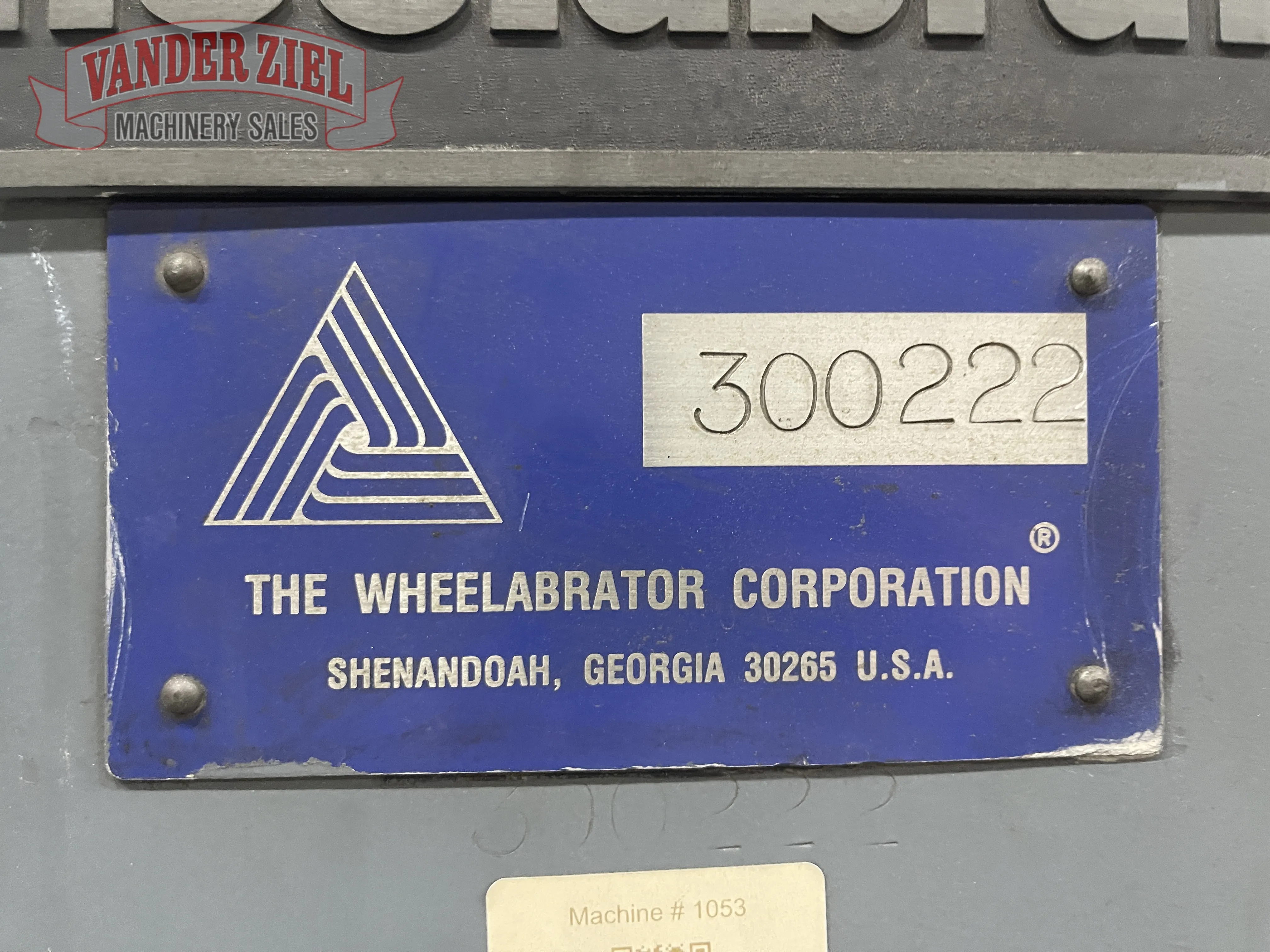Wheelabrator Model WMT-60 - Prefetch Image 45684