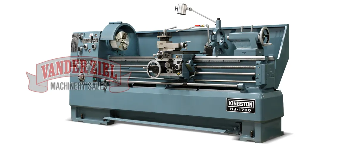 Kingston HJ-1700 (3") 17" x 67" High Precision Lathe, 3" Spindle Bore - 3PH /440 Volts - Main Image 1