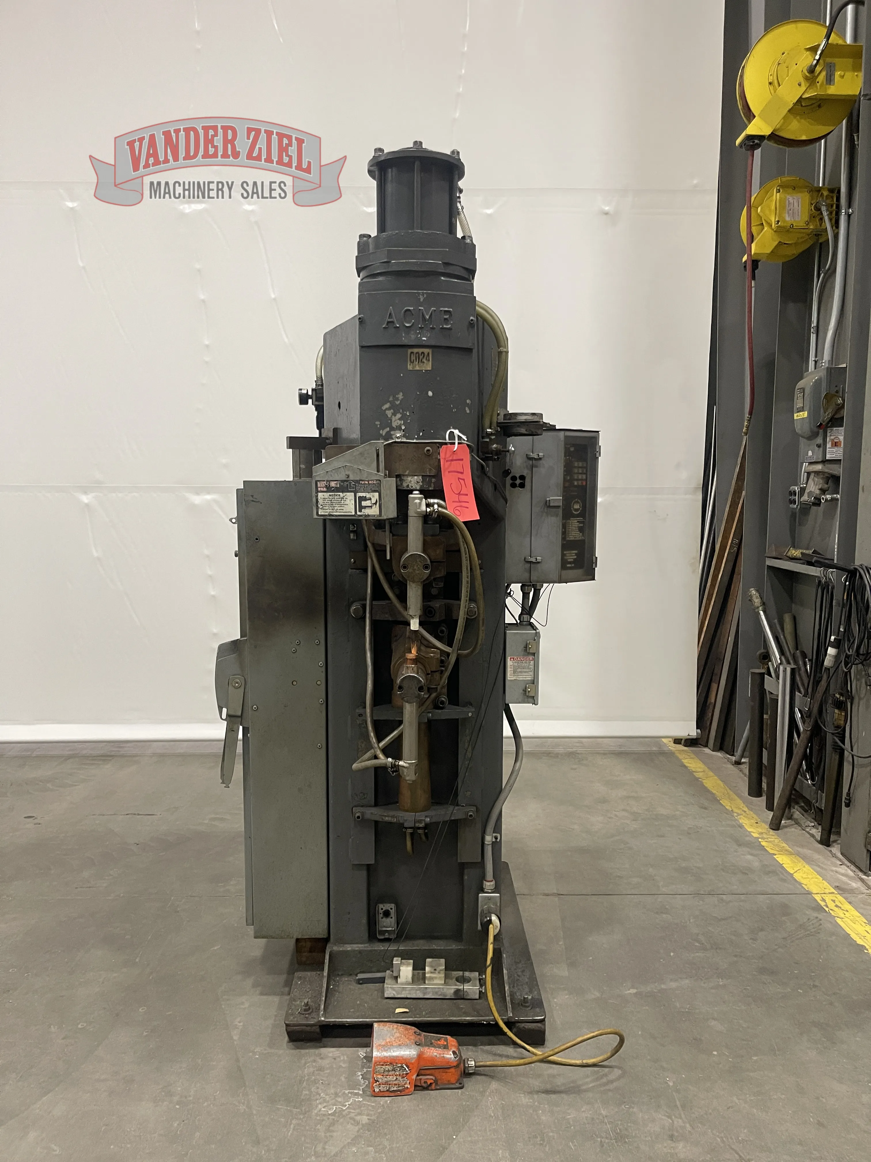 Acme Electric Welder Co. Mdl. PT1S-18-100 Spot Welder - Main Image 1