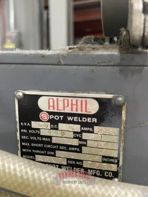 Alphil Mdl. ARK24 Spot Welder, 100KVA - Gallery Thumbnail 2