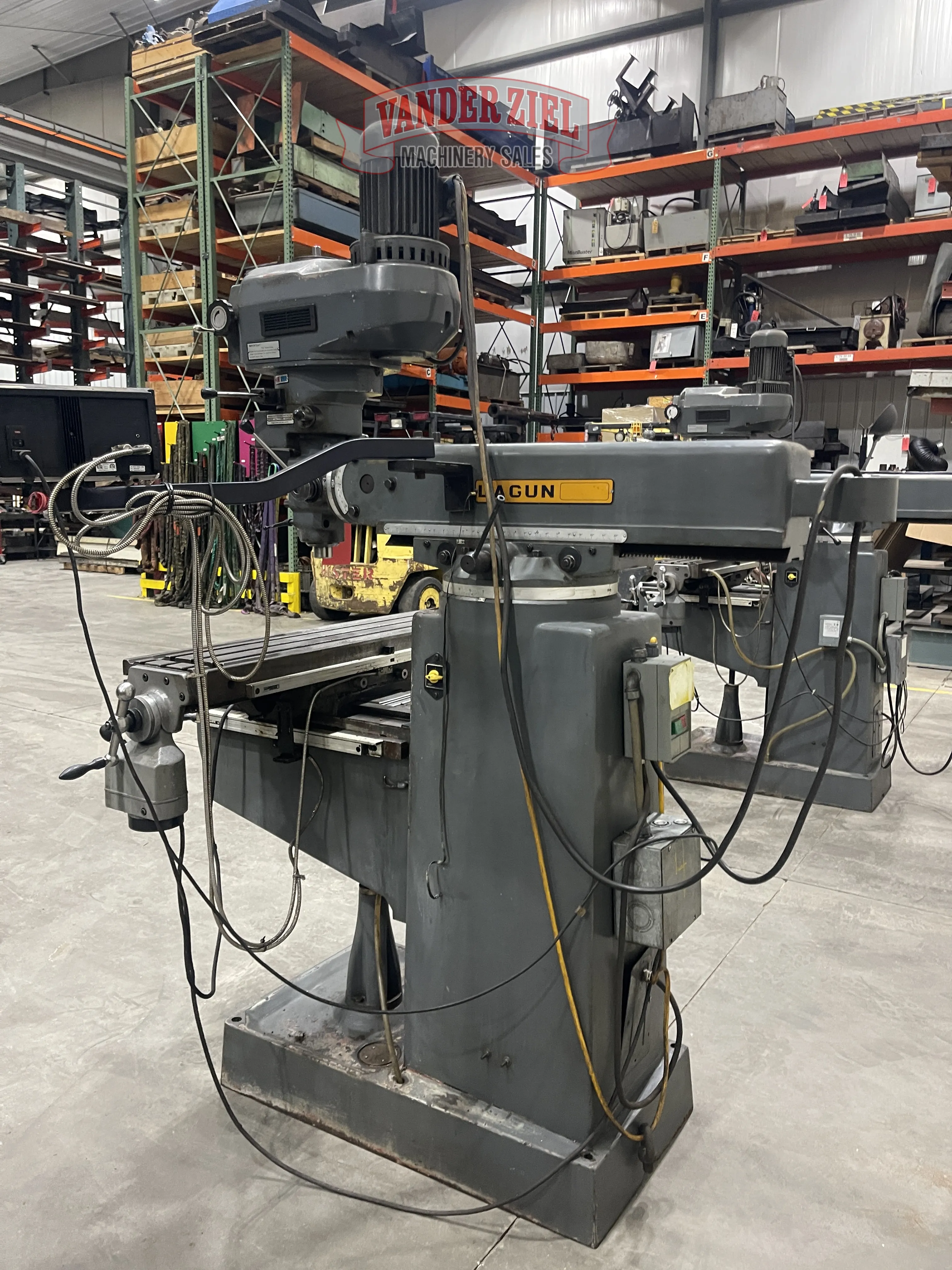 Lagun 10" x 44" Table Vertical Knee Mill, Model FTV-1, 3 HP - Prefetch Image 45879