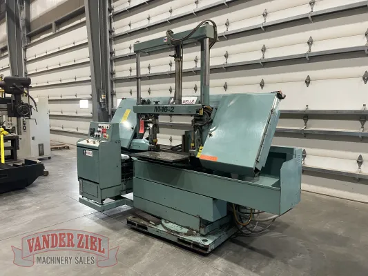 WF Wells 16" x 26" Dual Post Horizontal Saw, Model M-16-2 - Gallery Thumbnail 2