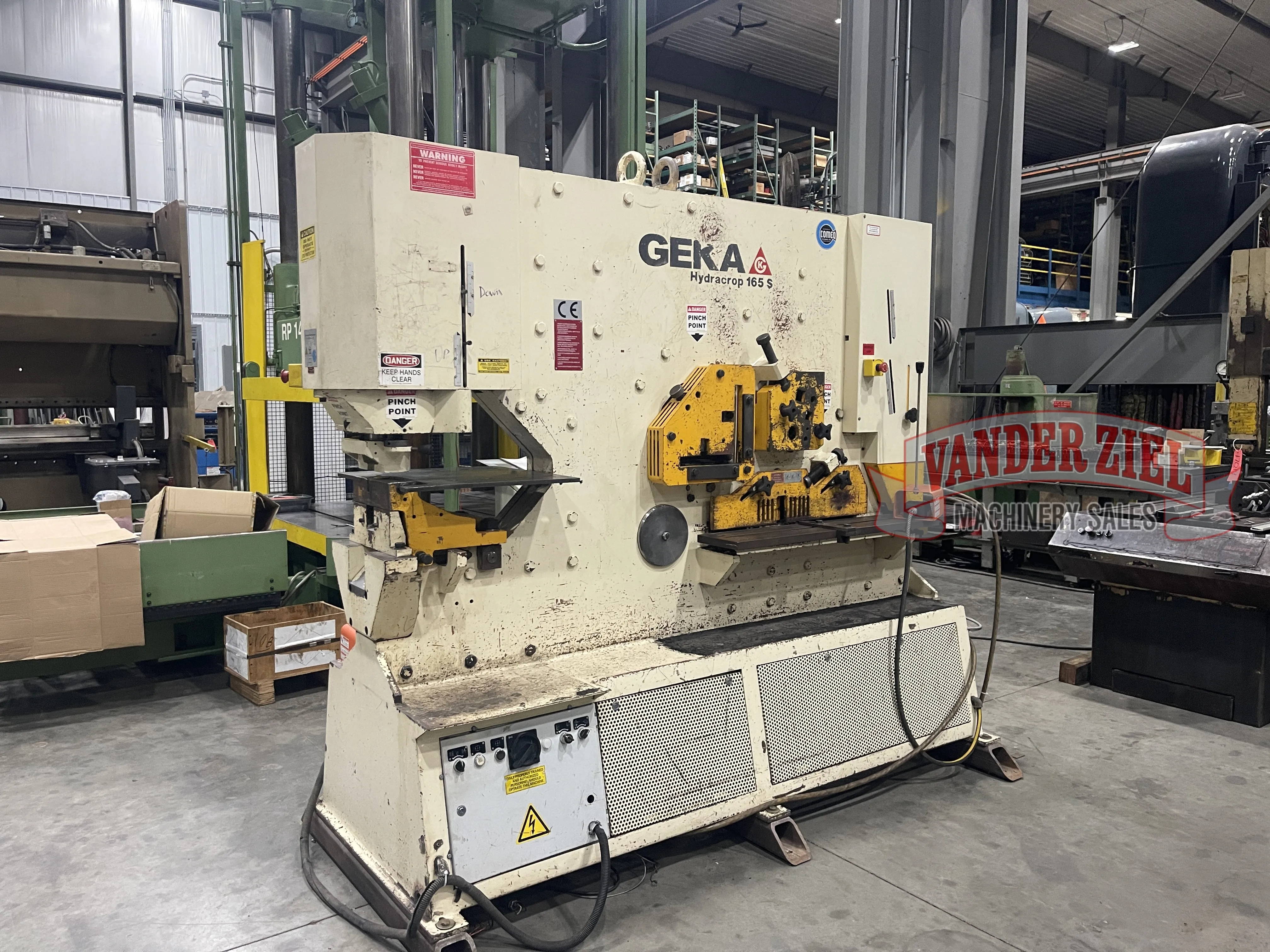 Geka 165 Ton Ironworker, Model 165S - Prefetch Image 45973