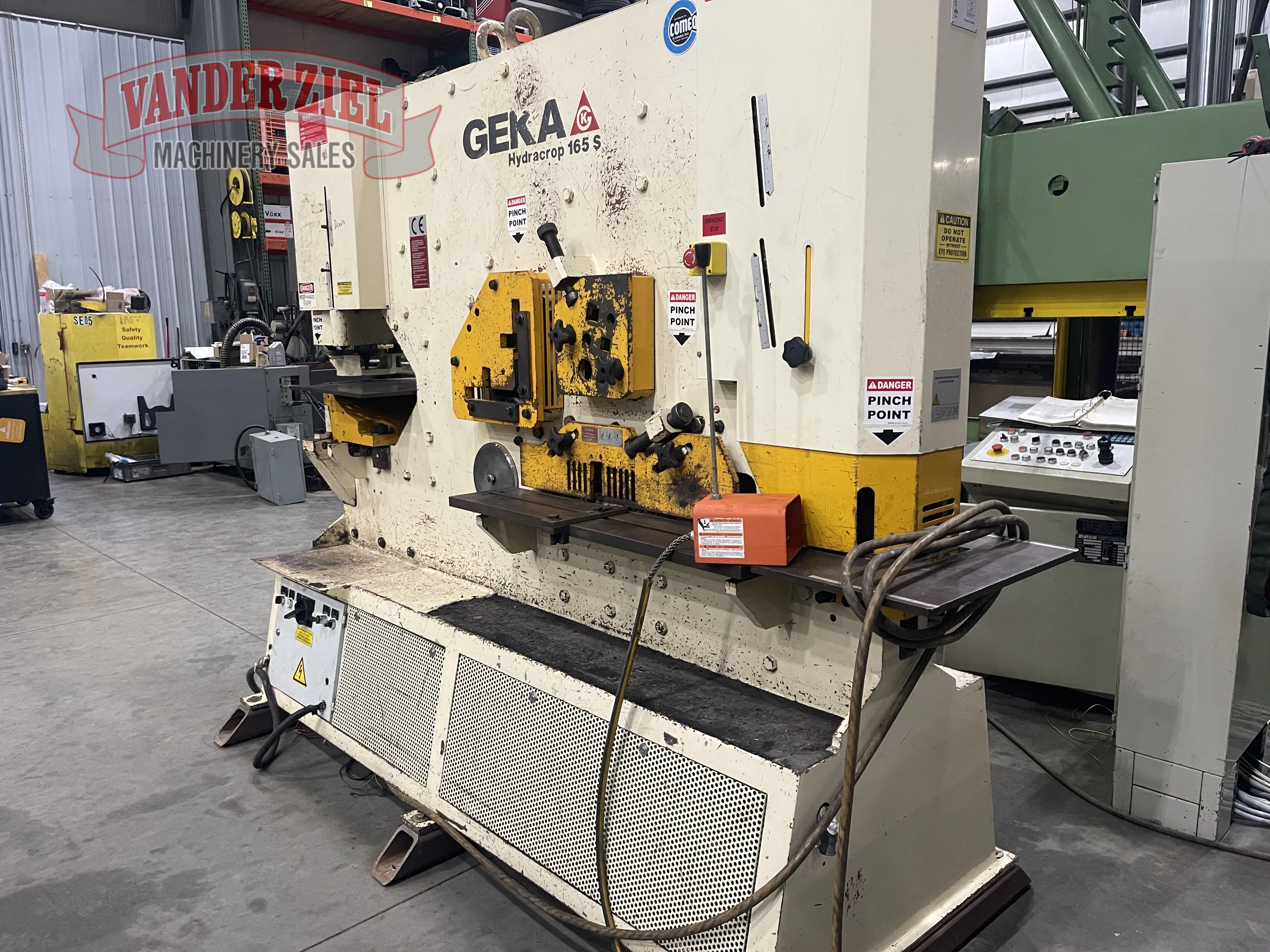 Geka 165 Ton Ironworker, Model 165S - Prefetch Image 45974