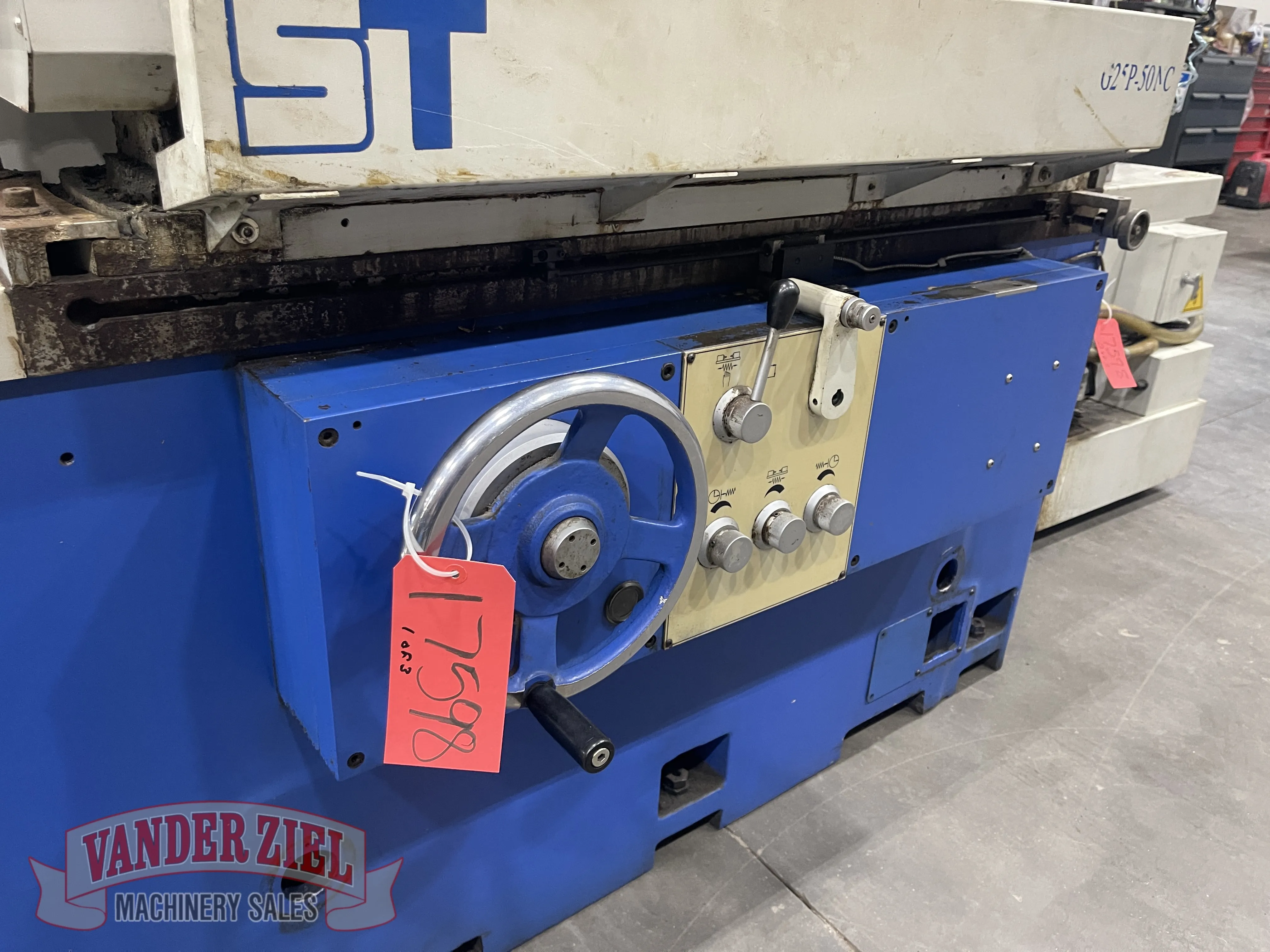 Supertec 10" x 20" Cylindrical Grinder, Model G25P-50NC - Prefetch Image 46208