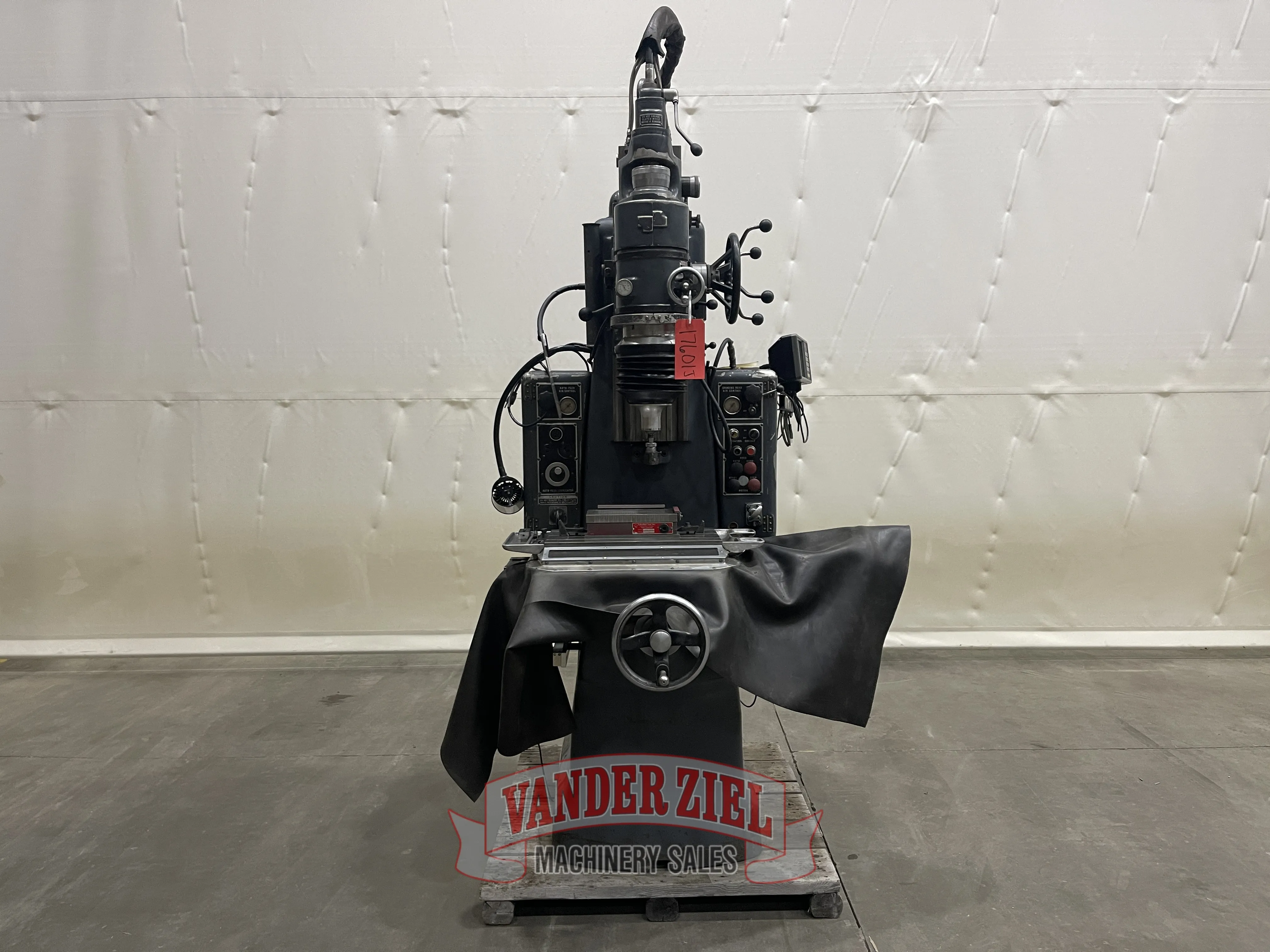 Moore No. 2 Jig Grinder, 19" x 10" T-Slotted Table, Auto Feed, Anilam Wizard 211 2-Axis DRO, 5" x 10" Magnetic Chuck - Main Image 1