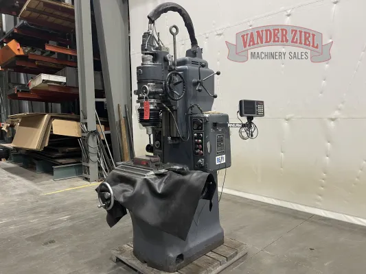 Moore No. 2 Jig Grinder, 19" x 10" T-Slotted Table, Auto Feed, Anilam Wizard 211 2-Axis DRO,  5" x 10" Magnetic Chuck - Gallery Thumbnail 3