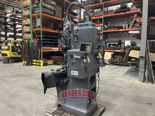 Moore No. 2 Jig Grinder, 19" x 10" T-Slotted Table, Auto Feed, Anilam Wizard 211 2-Axis DRO,  5" x 10" Magnetic Chuck - Gallery Thumbnail 5