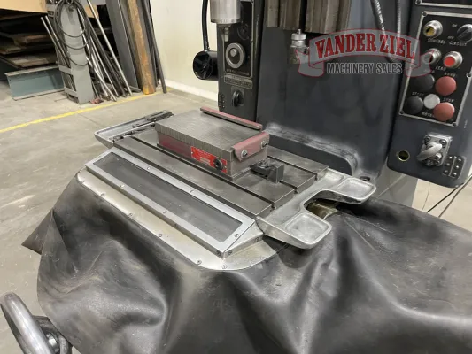 Moore No. 2 Jig Grinder, 19" x 10" T-Slotted Table, Auto Feed, Anilam Wizard 211 2-Axis DRO,  5" x 10" Magnetic Chuck - Gallery Thumbnail 10