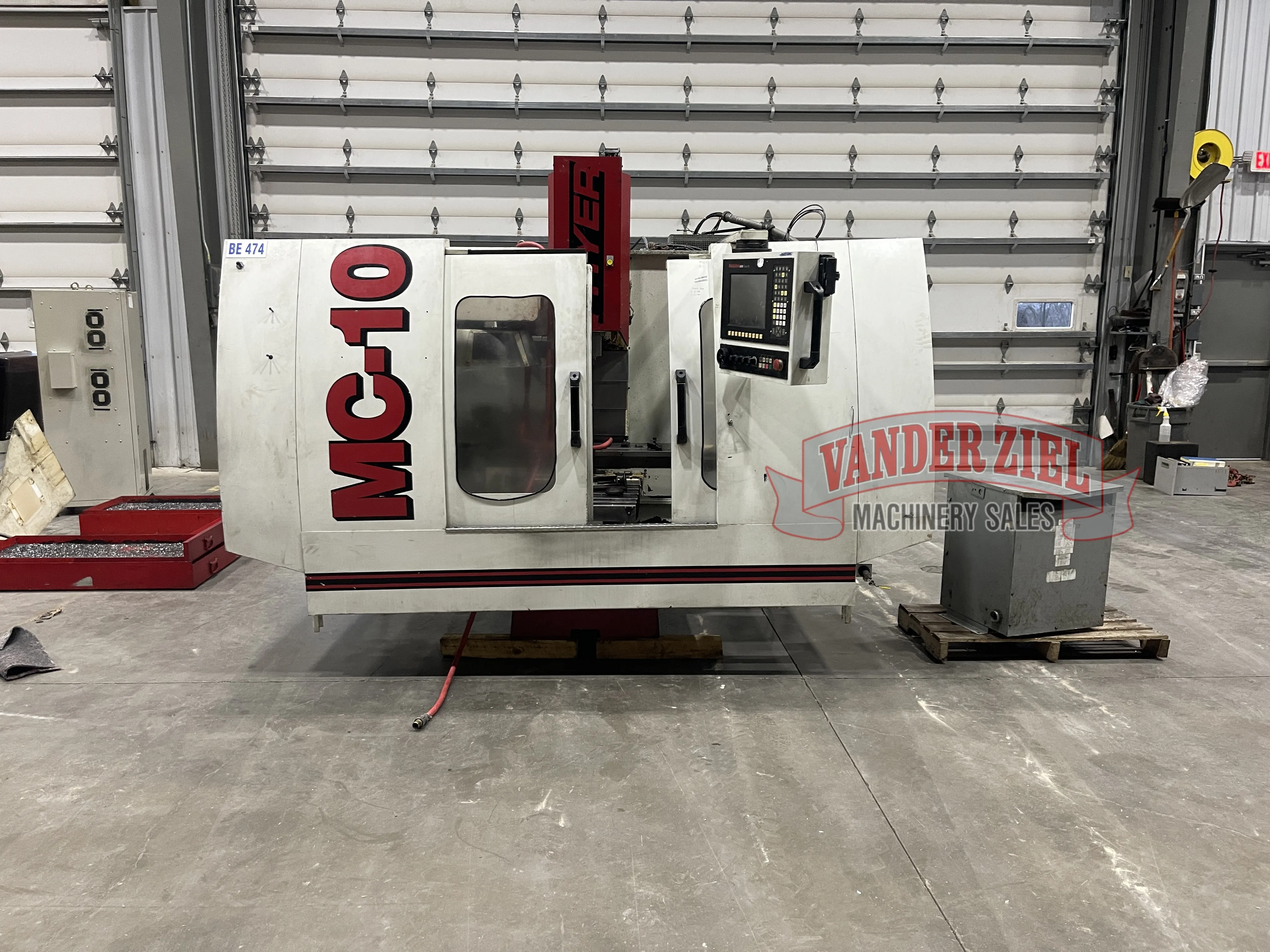 2006 Fryer MC-10E CNC Vertical Machining Center, Fryer 6000i Touch CNC Control - Main Image 1