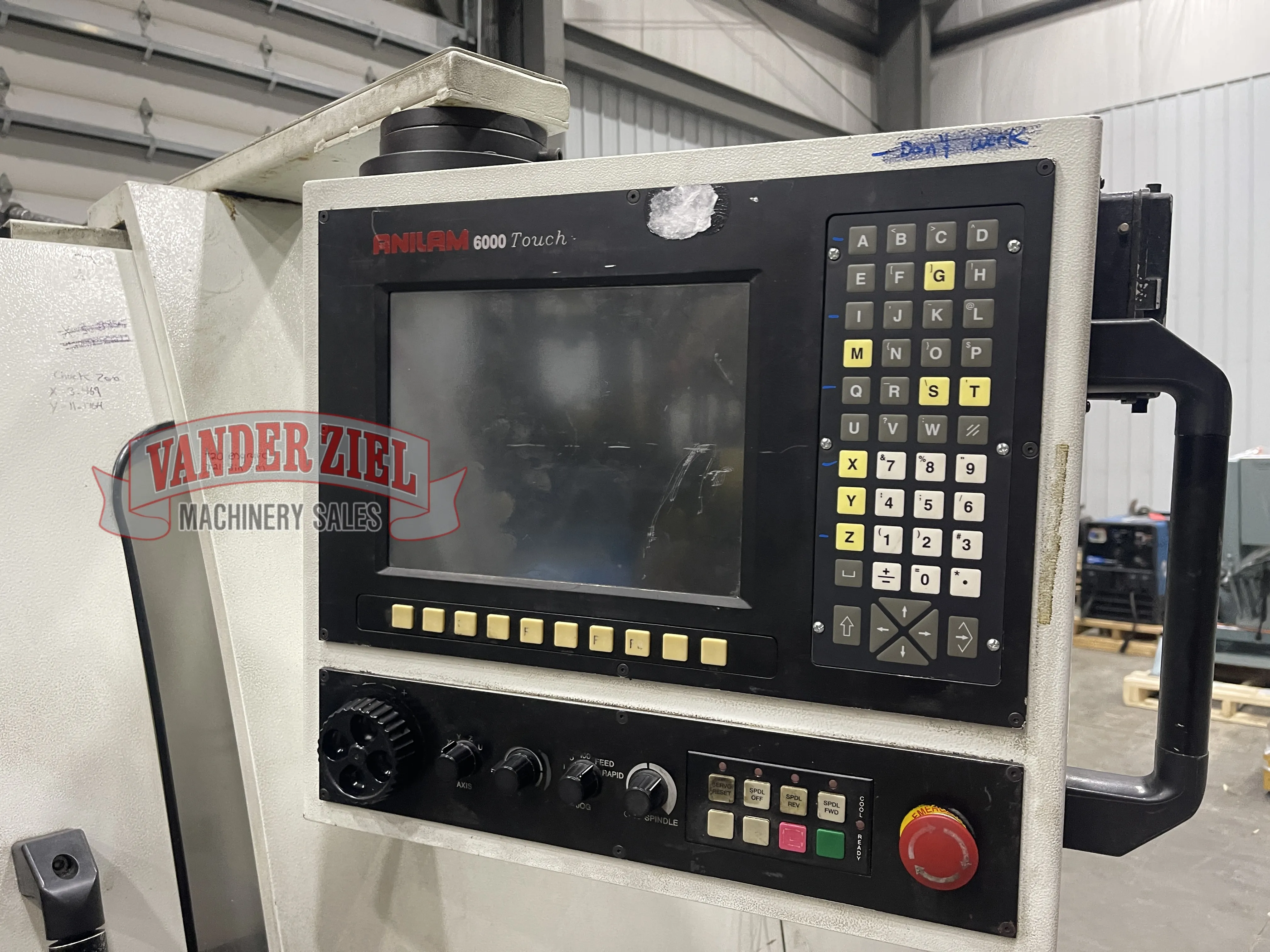 2006 Fryer MC-10E CNC Vertical Machining Center, Fryer 6000i Touch CNC Control - Prefetch Image 46264