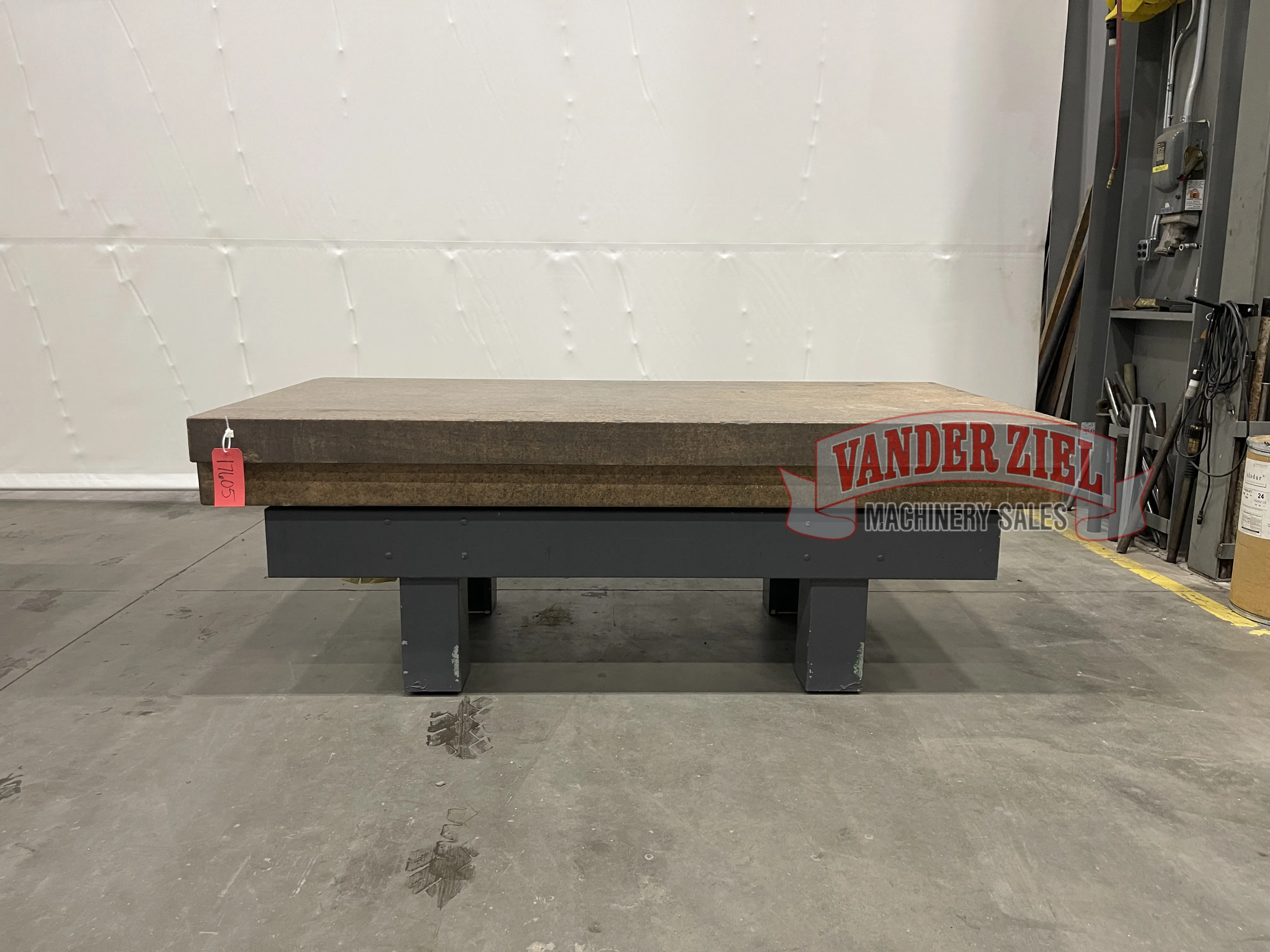 Granite Surface Plate, 96" x 48" x 33-1/2" - Main Image 1