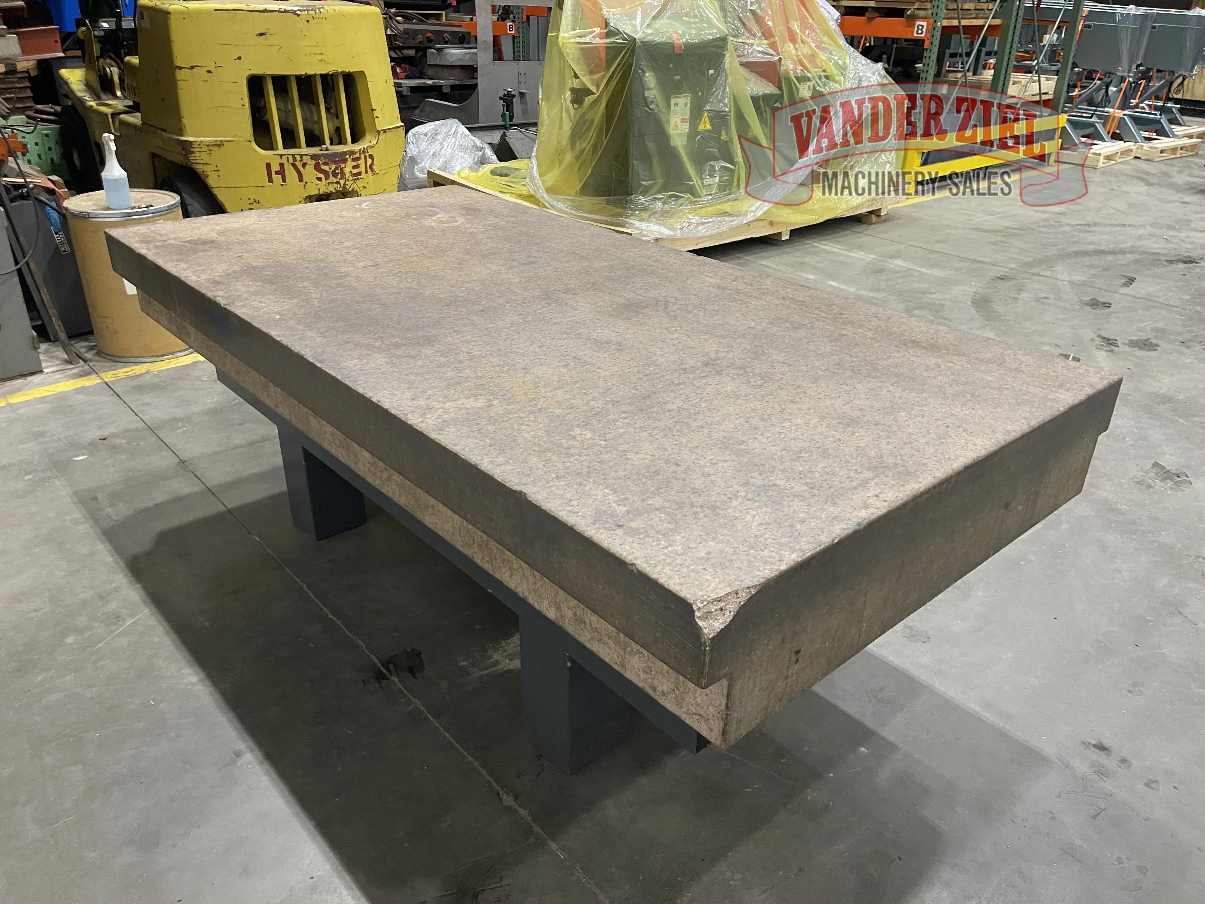 Granite Surface Plate, 96" x 48" x 33-1/2" - Prefetch Image 46270