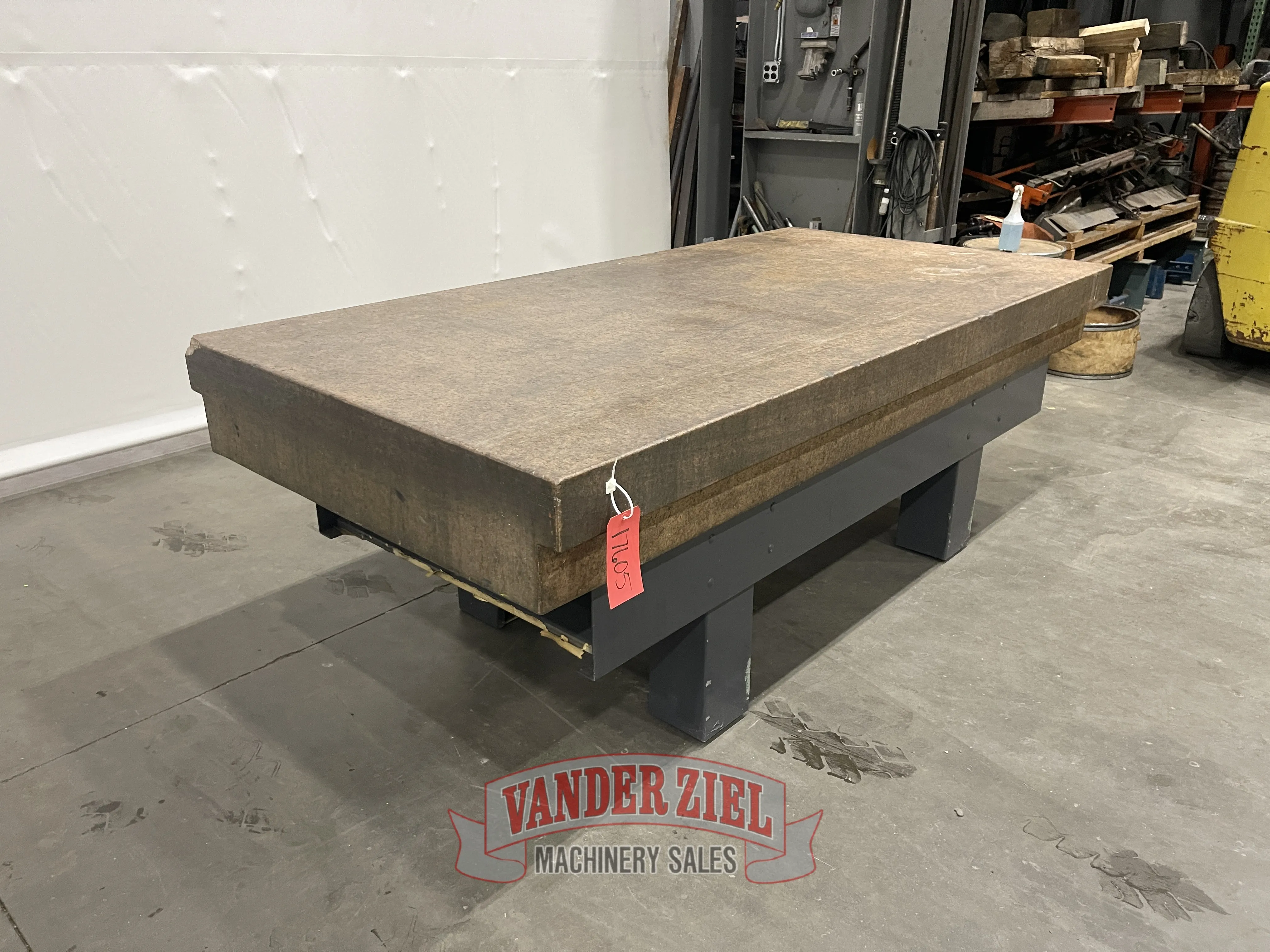 Granite Surface Plate, 96" x 48" x 33-1/2" - Prefetch Image 46271