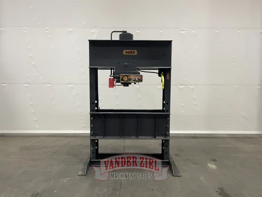 Dake 150 Ton Air Hydraulic H-Frame Press