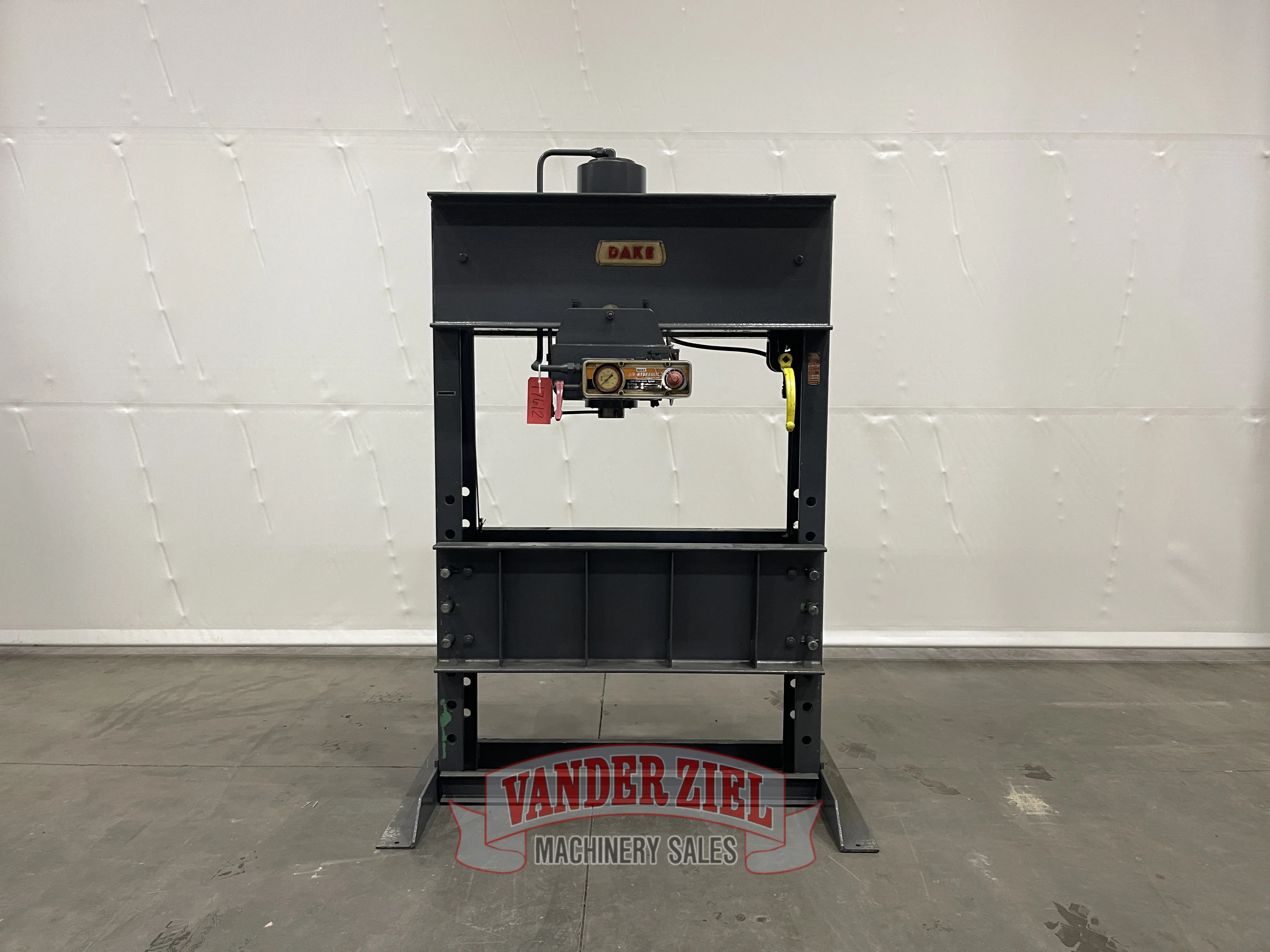 Dake 150 Ton Air Hydraulic H-Frame Press - Main Image 1