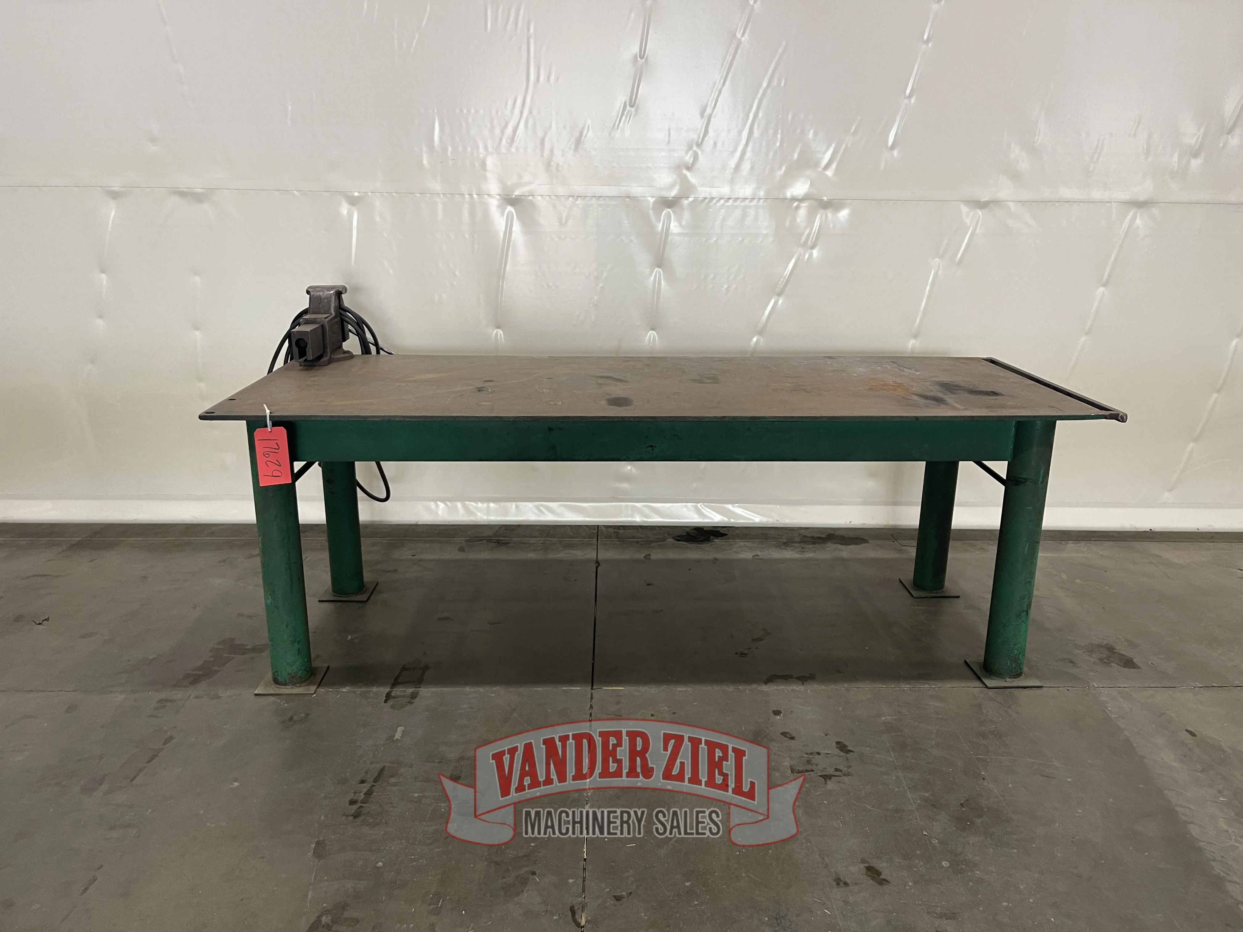 Welding Table with Vise - Main Image 1