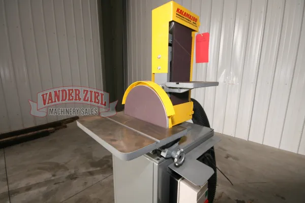 Kalamazoo Industries 6" Belt 12" Disc Combination Sander, Model S612V, 3PH/480V - NEW - Gallery Thumbnail 3