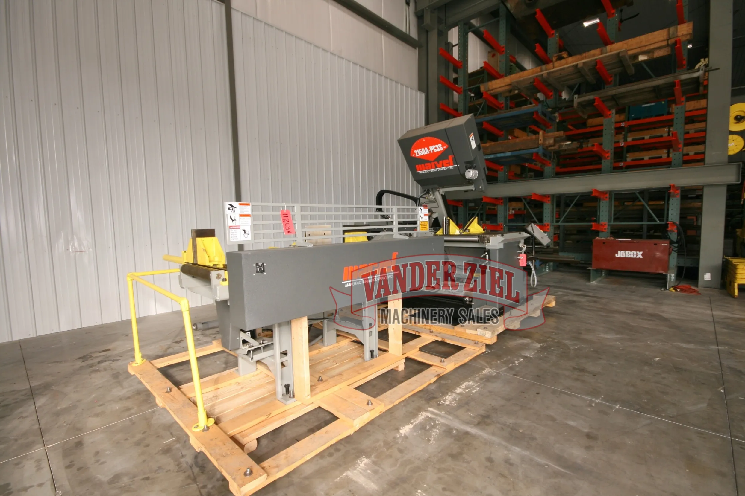 Marvel Model 2150A-PC3-60 Vertical Tilt-Frame Saw, 20″ x 25″ Capacity - Prefetch Image 46545