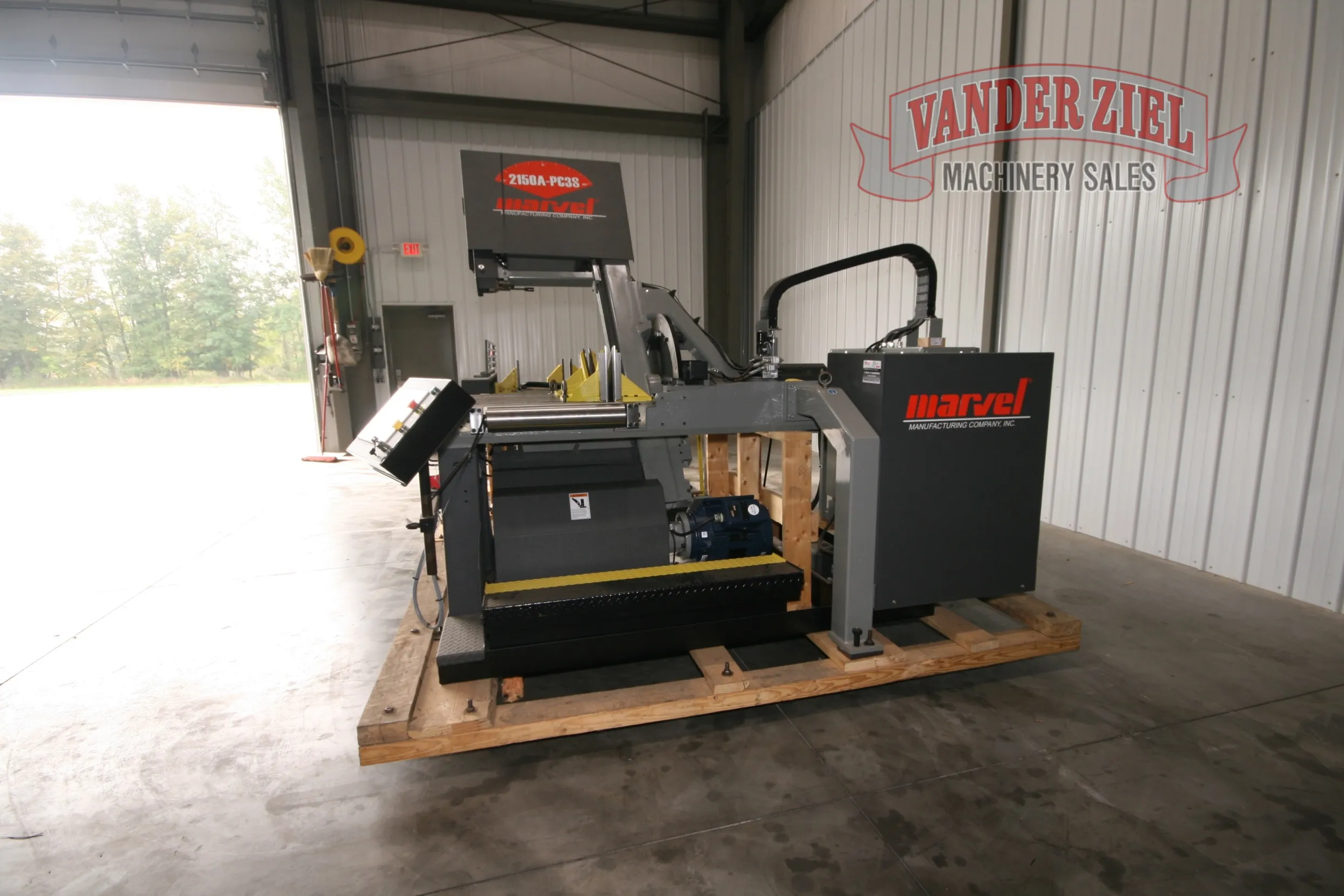 Marvel Model 2150A-PC3-60 Vertical Tilt-Frame Saw, 20″ x 25″ Capacity - Prefetch Image 46562