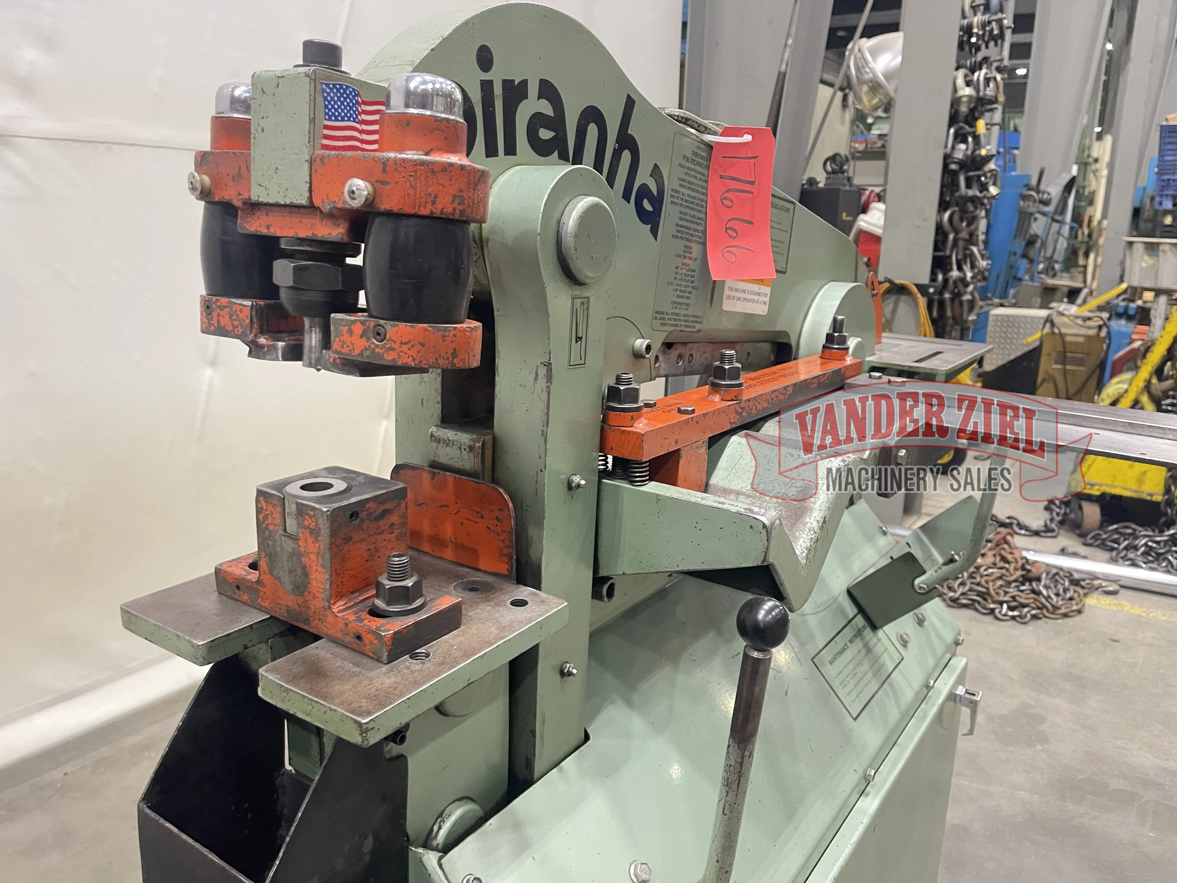 Piranha 36 Ton Ironworker, Model P-36 - Prefetch Image 46636