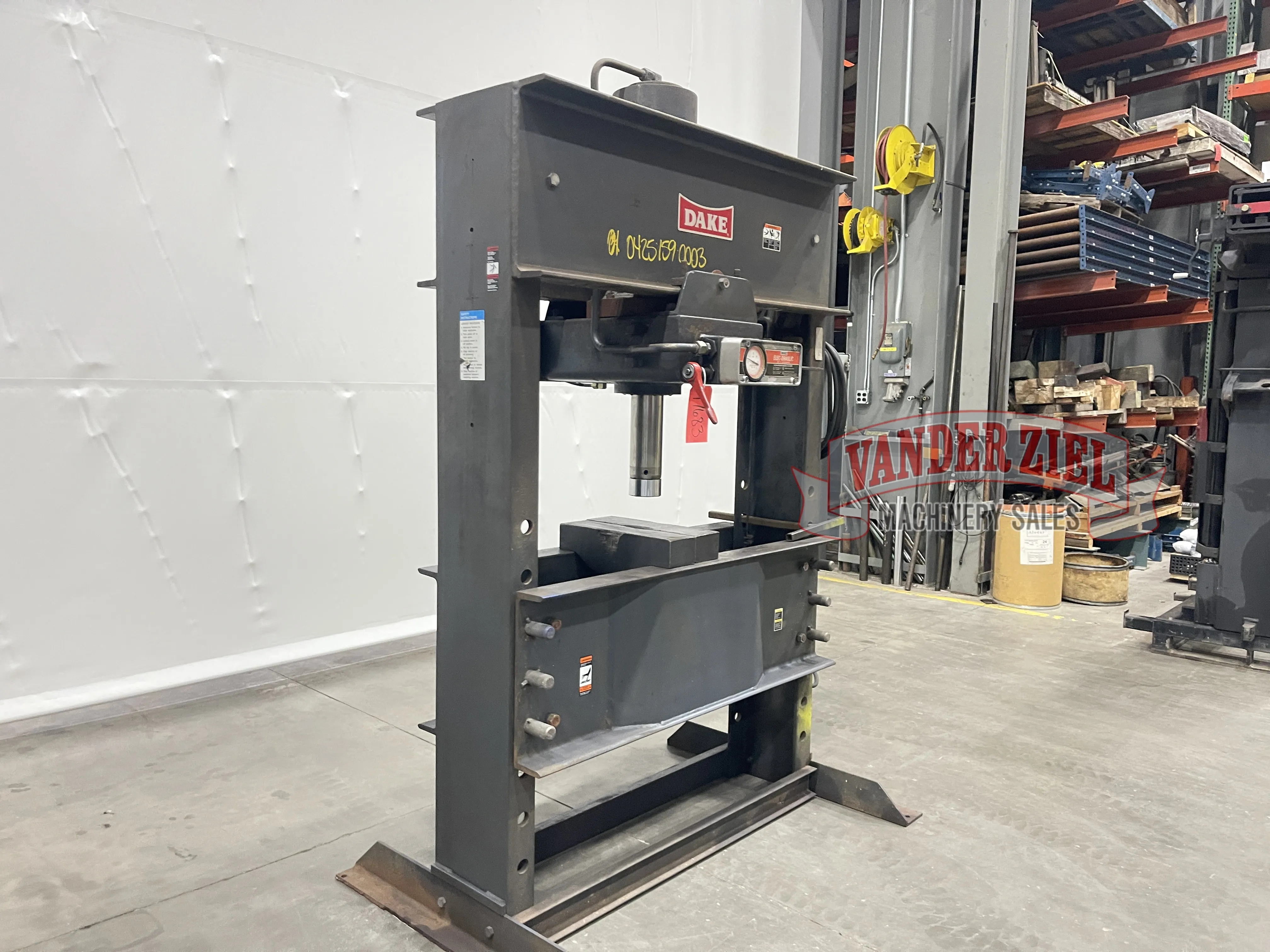 Dake H-Frame Press - Prefetch Image 46697