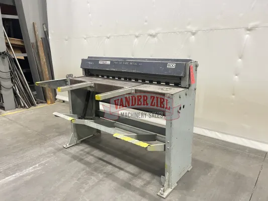 Edwards 50" x 16 GA Pedicut 600 Foot Shear - Gallery Thumbnail 2