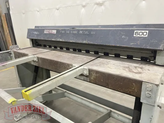 Edwards 50" x 16 GA Pedicut 600 Foot Shear - Gallery Thumbnail 6