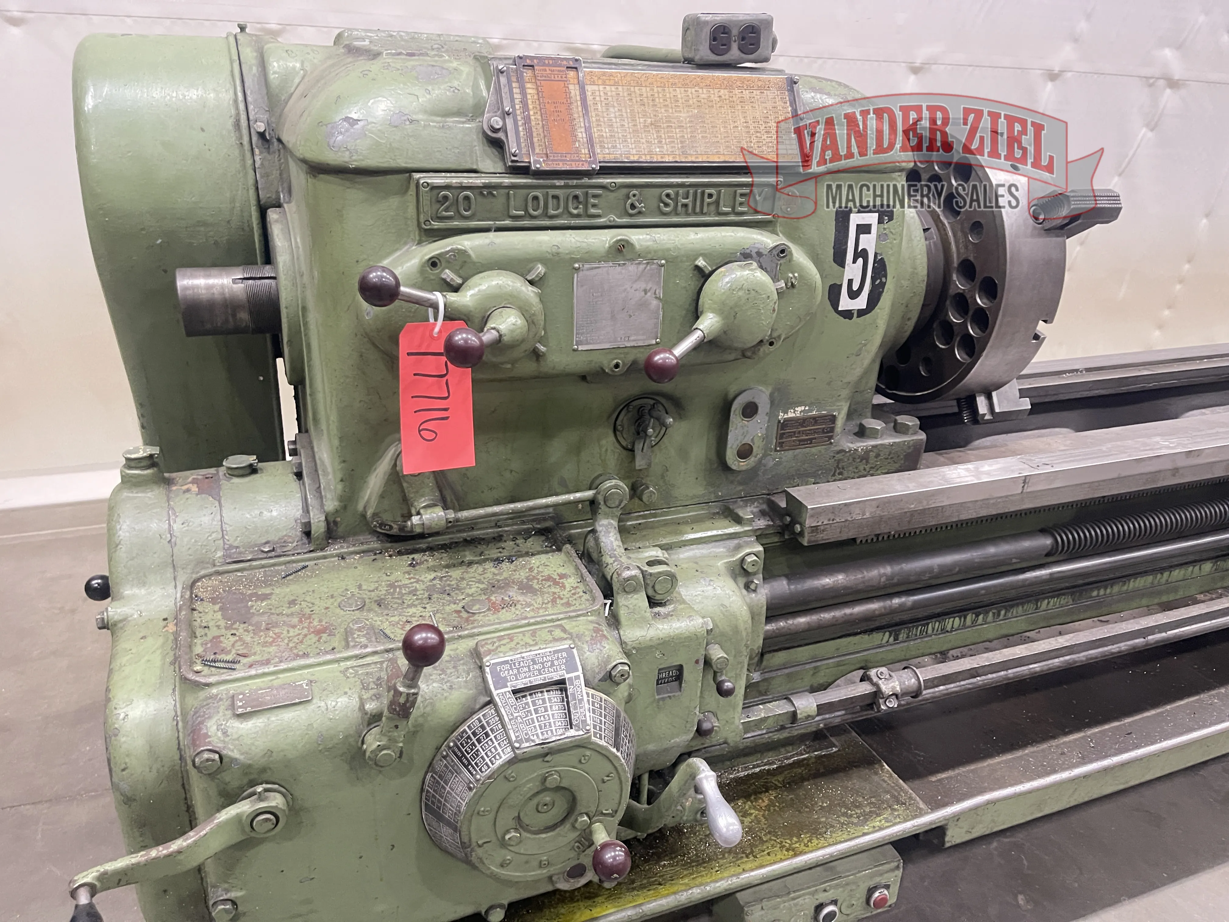 24" x 108" Lodge & Shipley Lathe, 2 7/8" Spindle More - Prefetch Image 46850