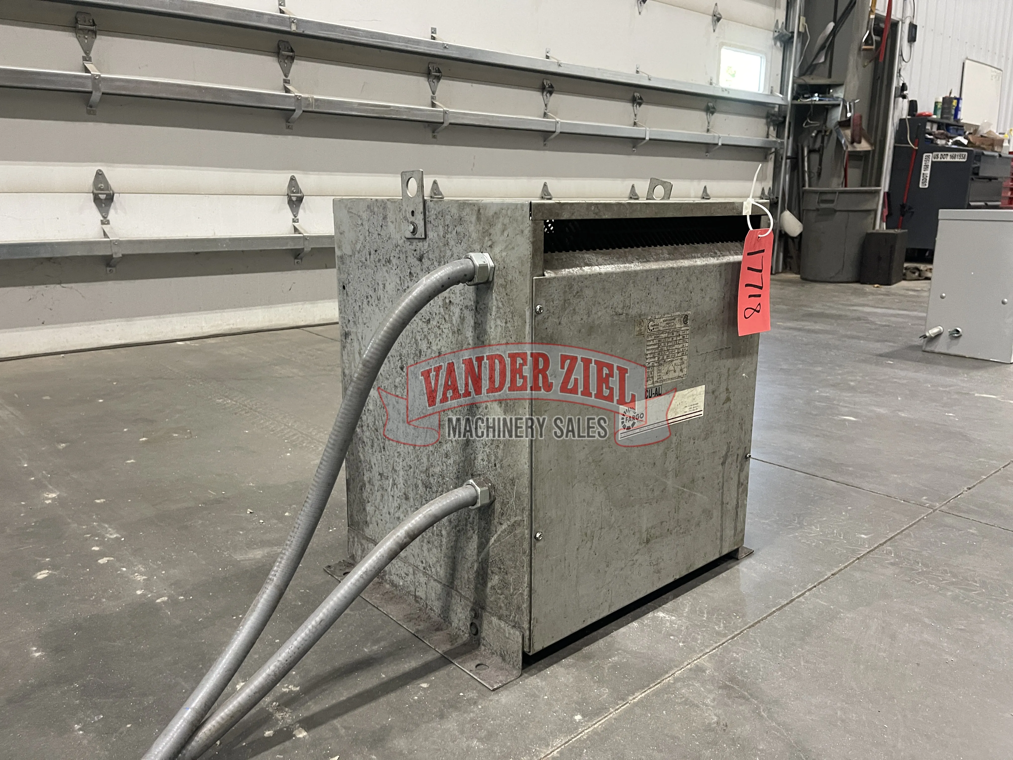 Transformer 30KVA 3 Phase 60HZ Primary 480. Sec 380Y/220 - Prefetch Image 46866