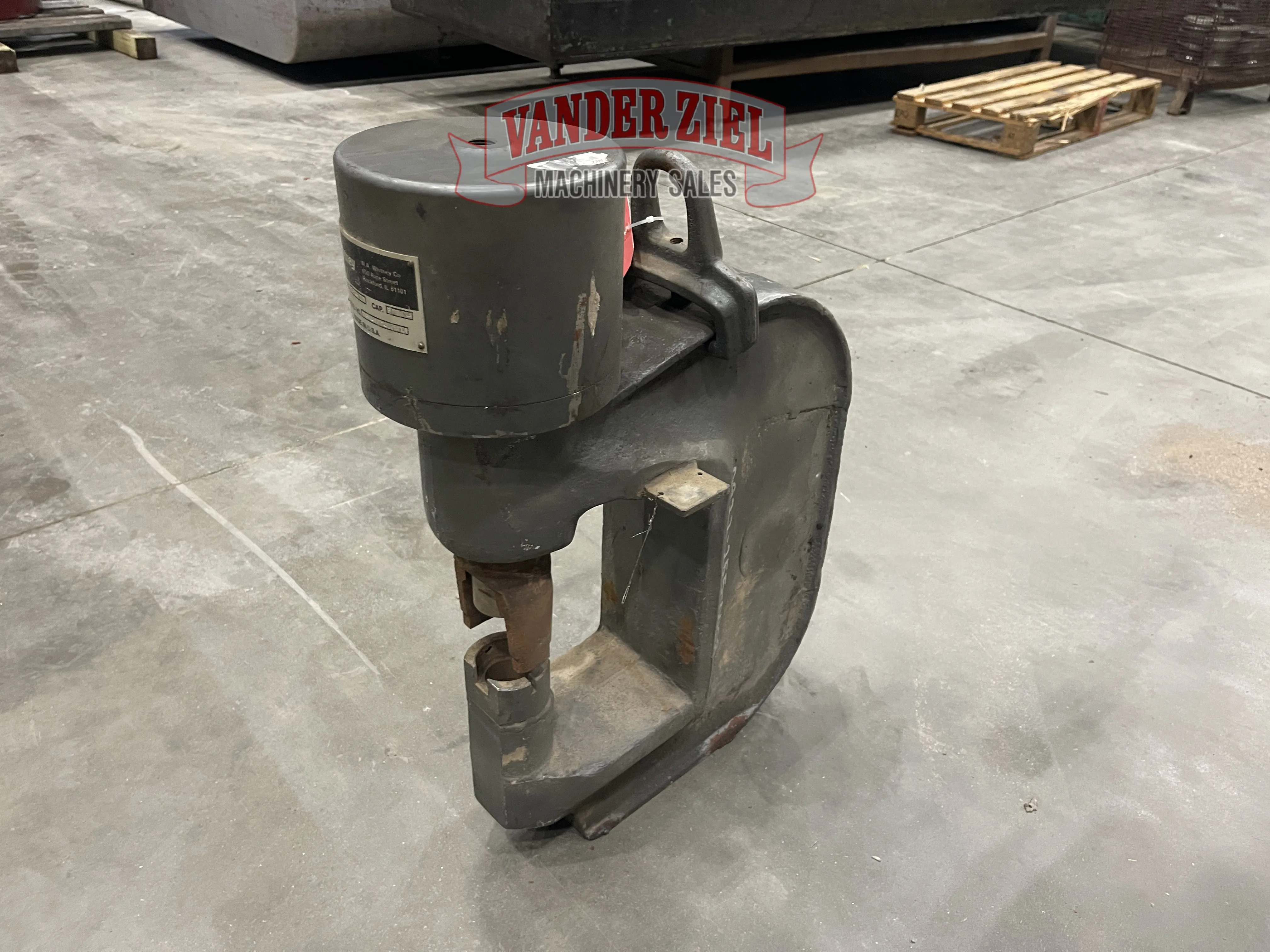 Whitney 50 Ton C-Frame Press, Model 751-000 - Prefetch Image 46905