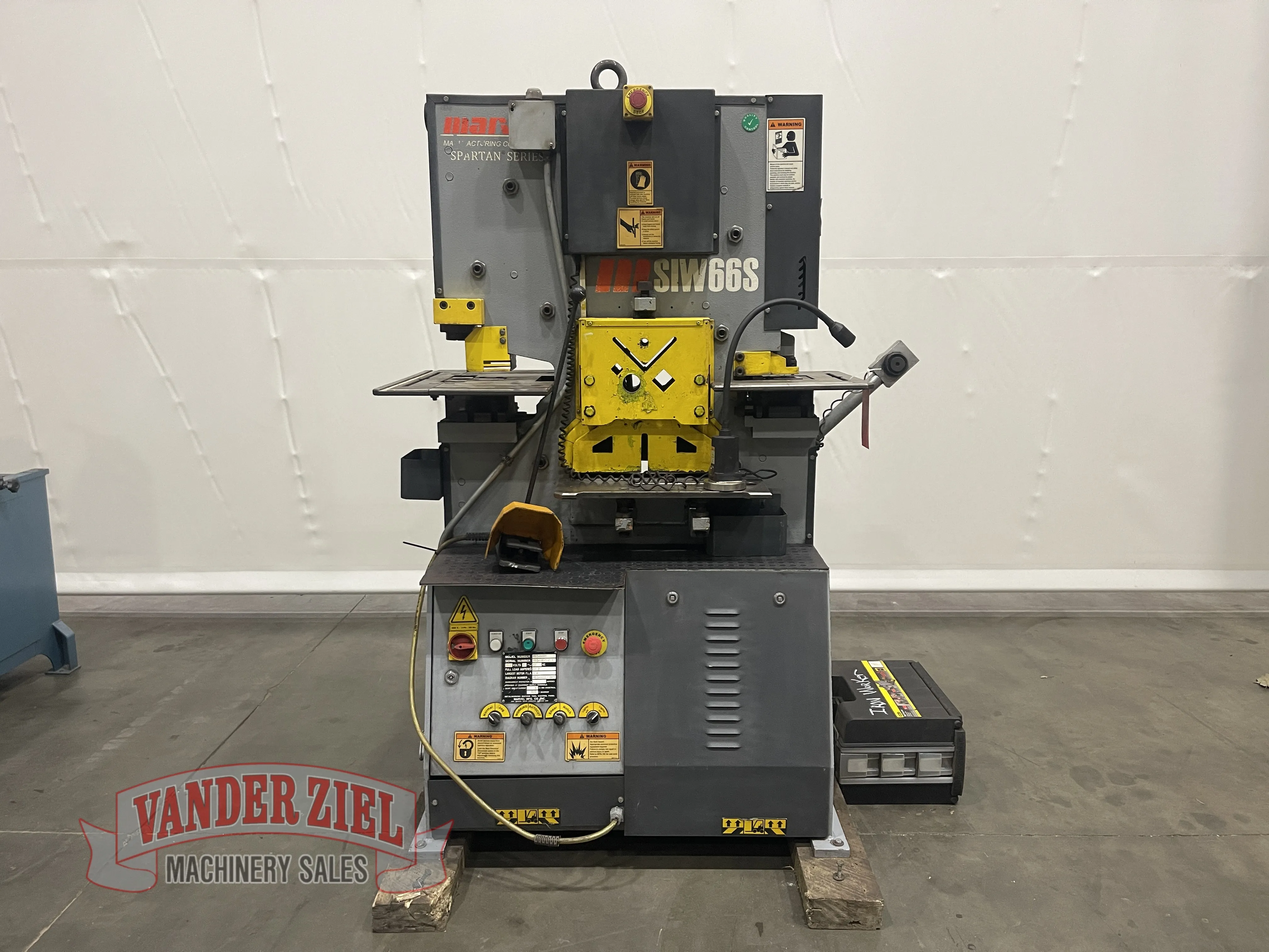 Marvel 66 Ton Heavy Duty Ironworker, Model MSIW66S - Main Image 1