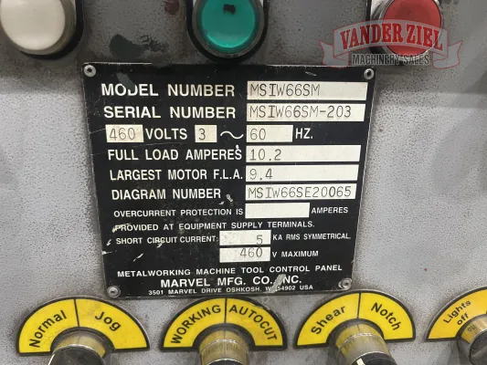 Marvel 66 Ton Heavy Duty Ironworker, Model MSIW66S - Gallery Thumbnail 3