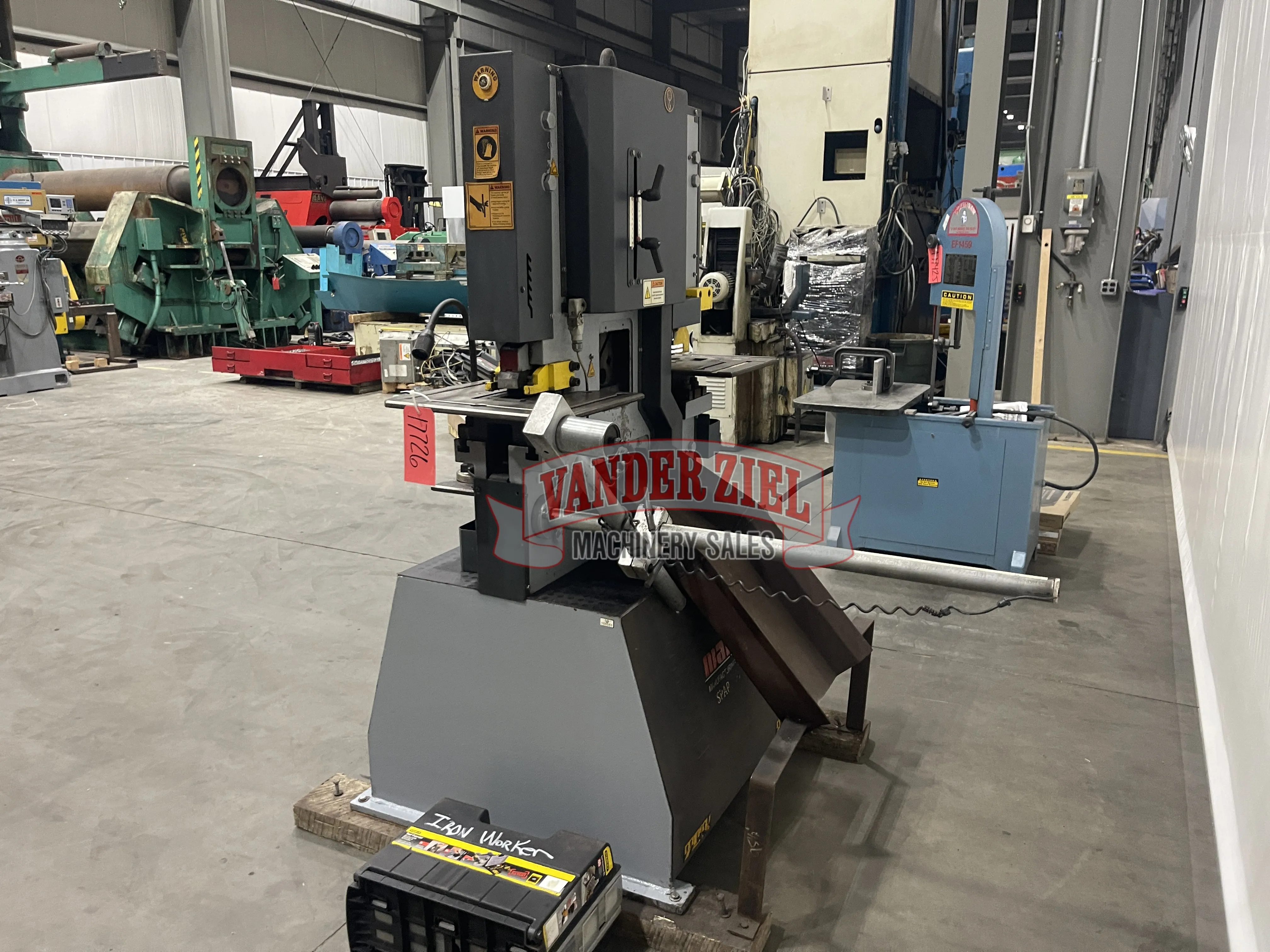 Marvel 66 Ton Heavy Duty Ironworker, Model MSIW66S - Prefetch Image 46919