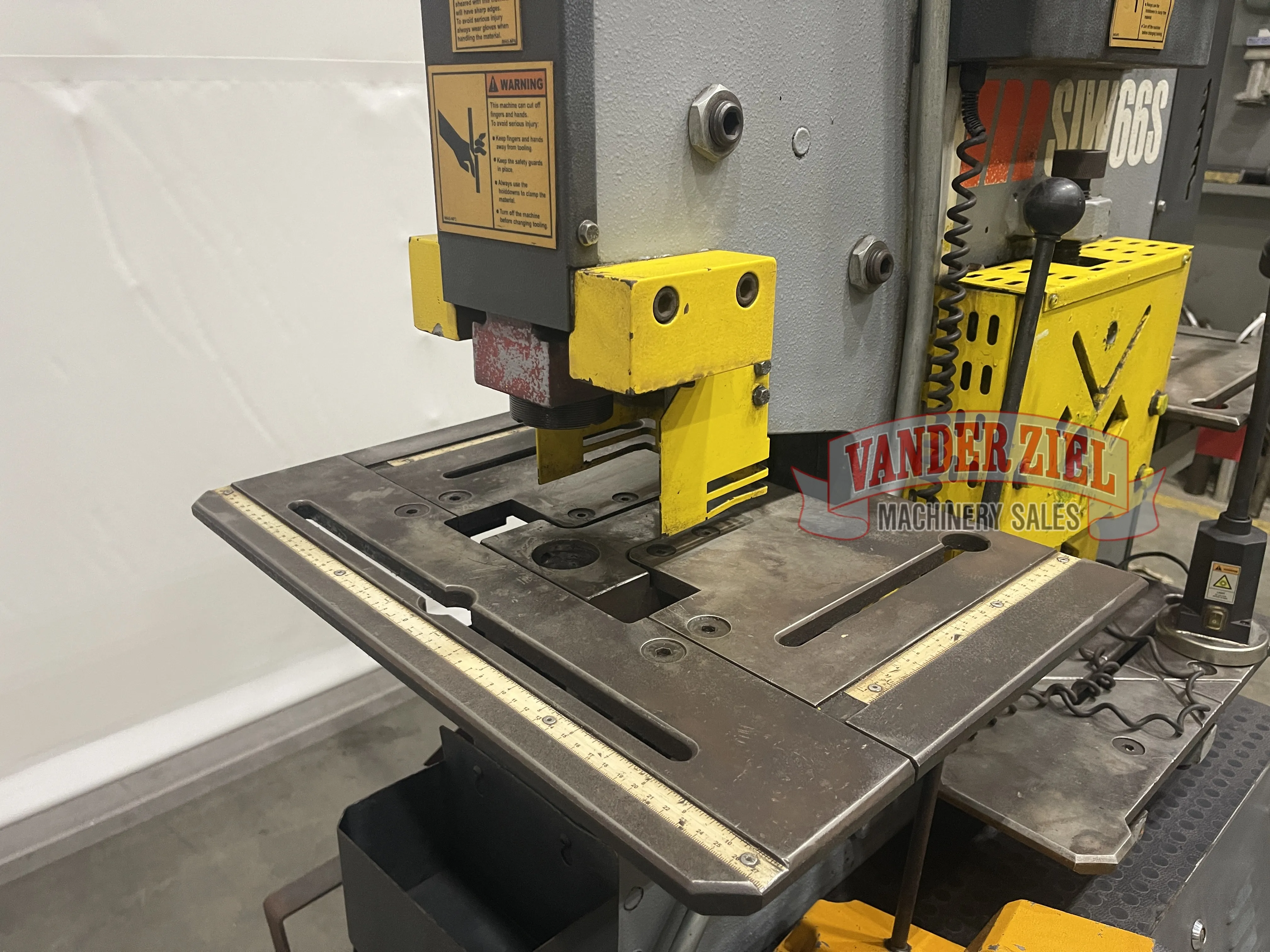 Marvel 66 Ton Heavy Duty Ironworker, Model MSIW66S - Prefetch Image 46921