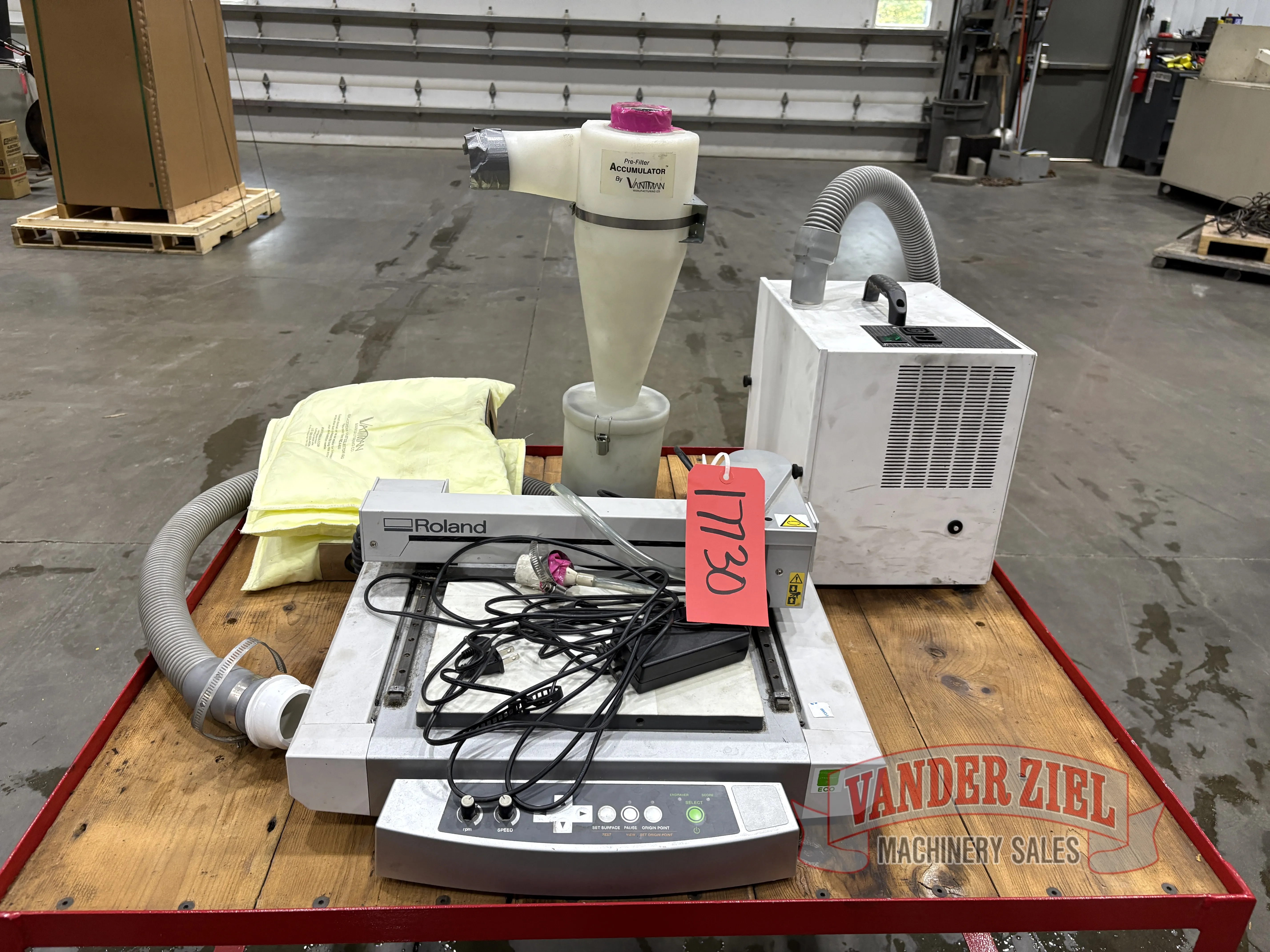 Roland Model EGX-30A Desktop Rotary Engraver - Main Image 1