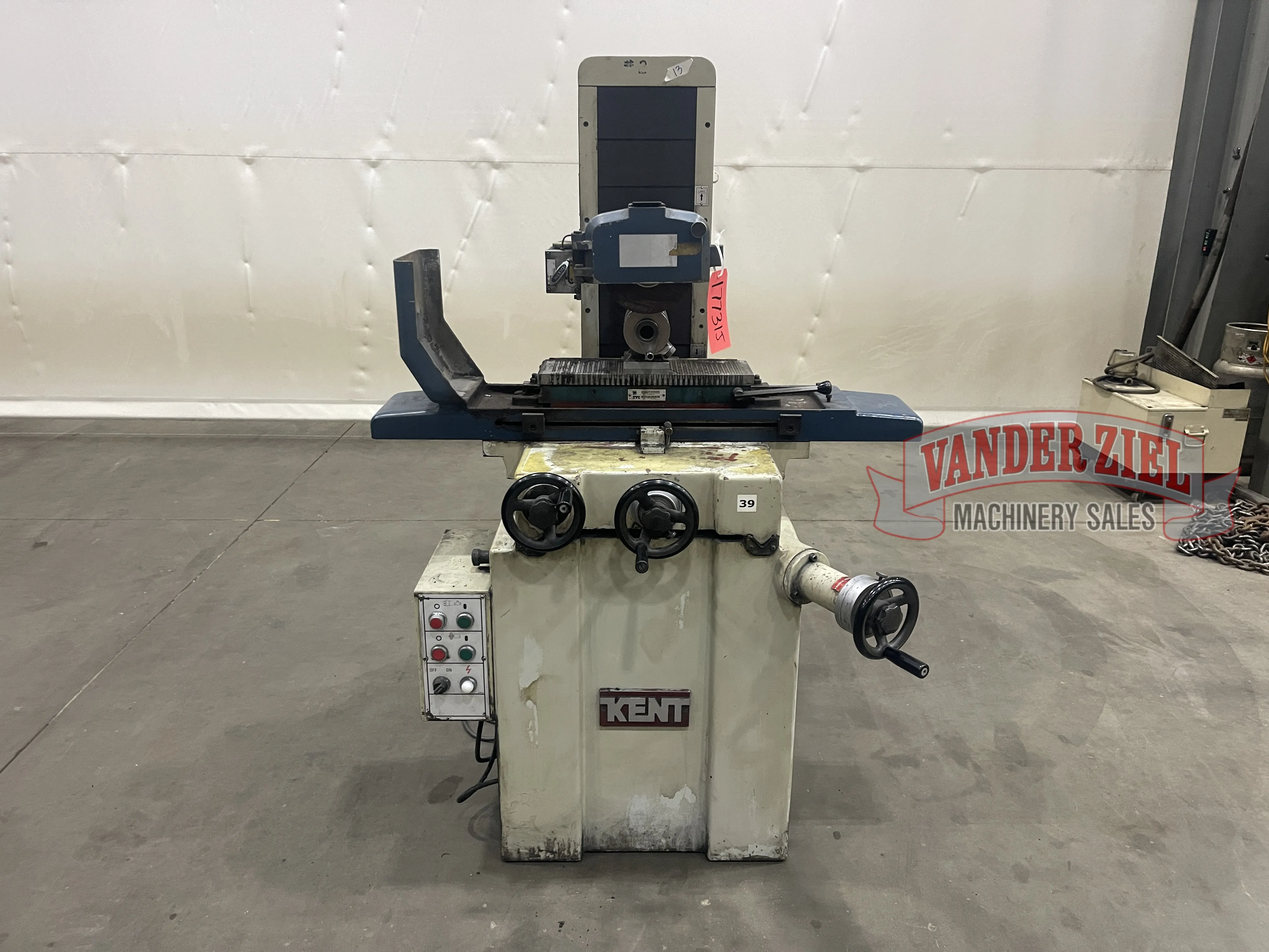 Kent 6" x 12" Hand Surface Grinder, KSG-200 - Main Image 1