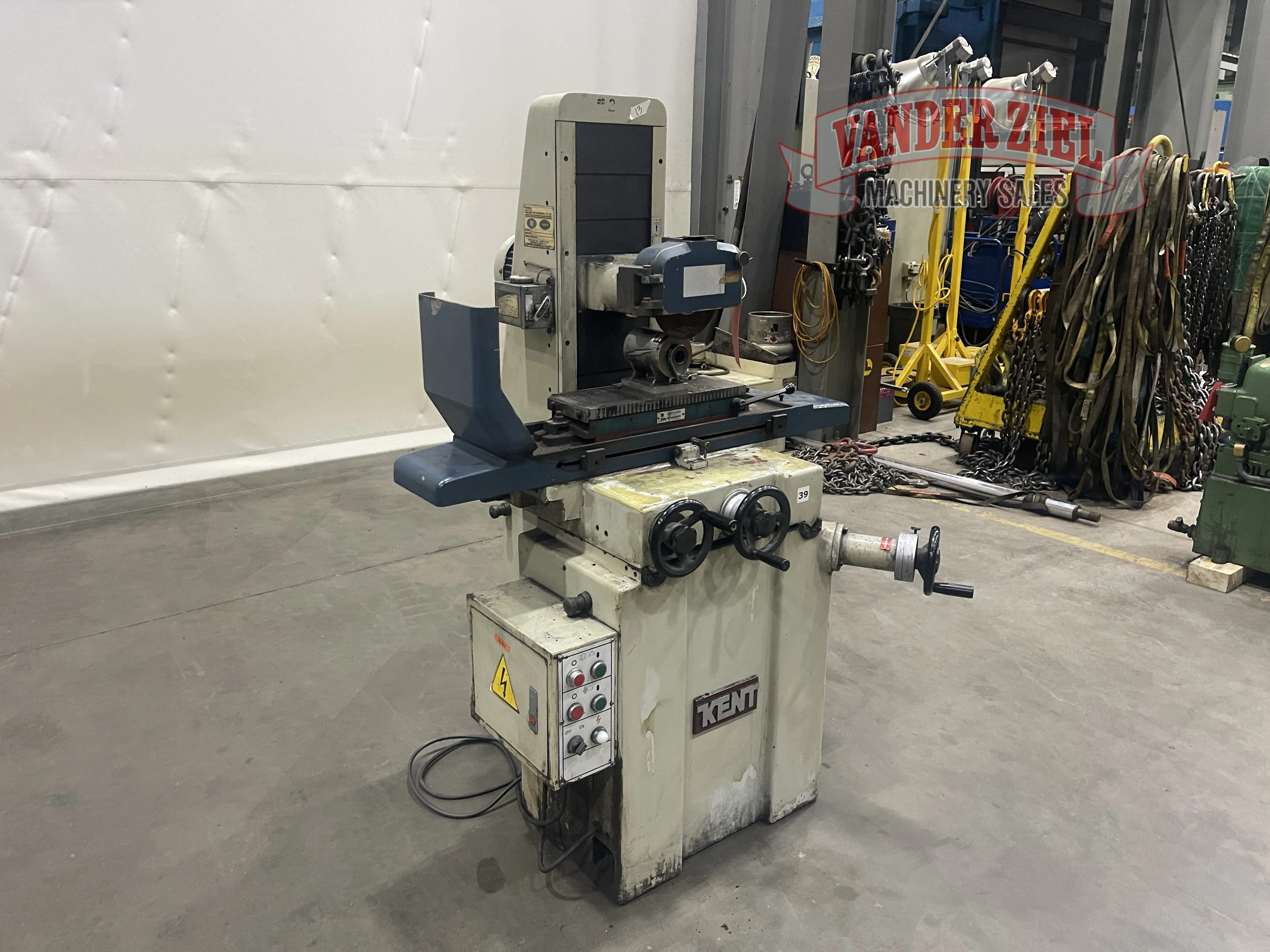 Kent 6" x 12" Hand Surface Grinder, KSG-200 - Prefetch Image 46950