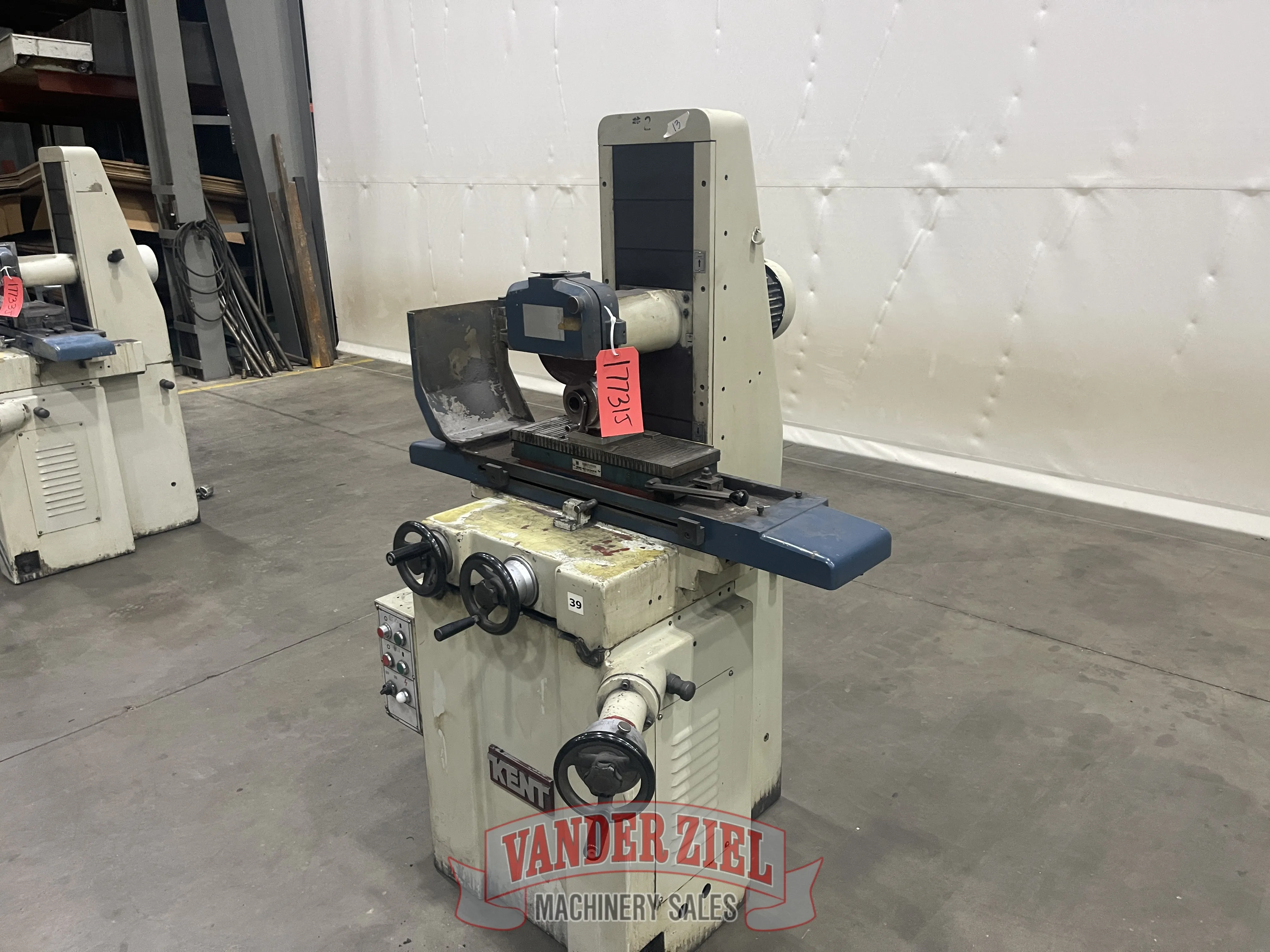 Kent 6" x 12" Hand Surface Grinder, KSG-200 - Prefetch Image 46951