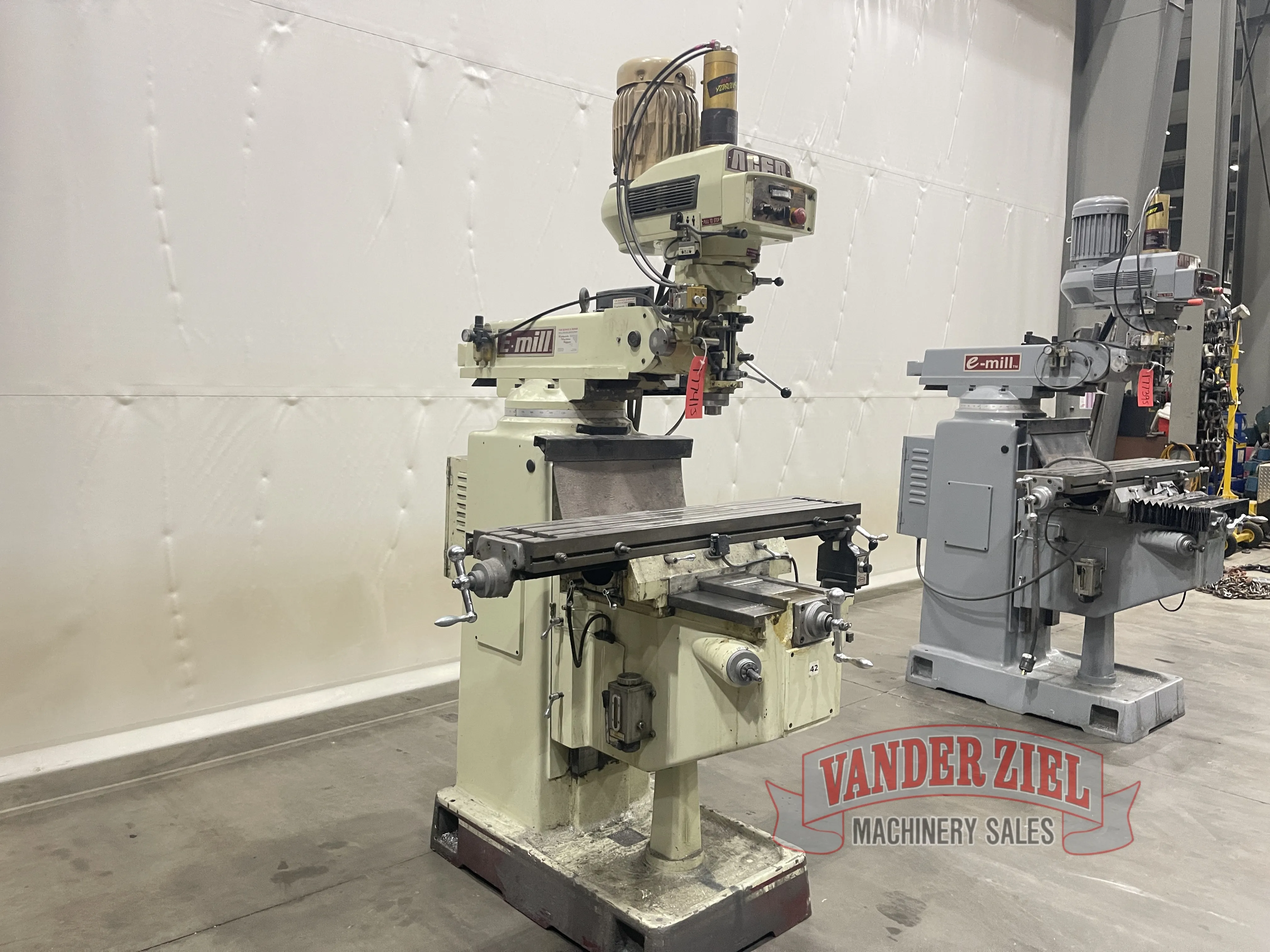 Acer EVS-3VKH Vertical Knee Mill, 10" x 50" Table - Prefetch Image 47030